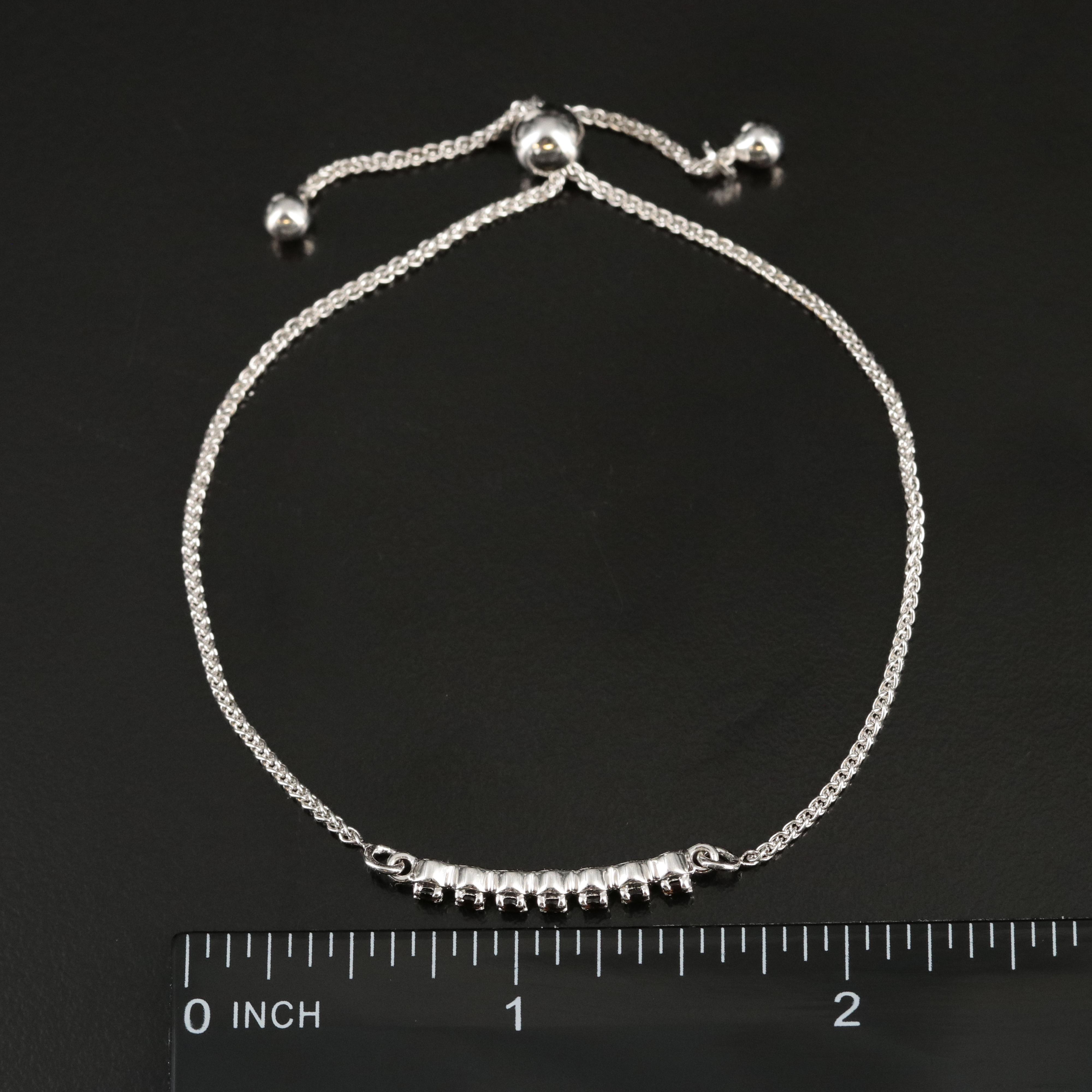 Sterling Smoky Quartz Bracelet