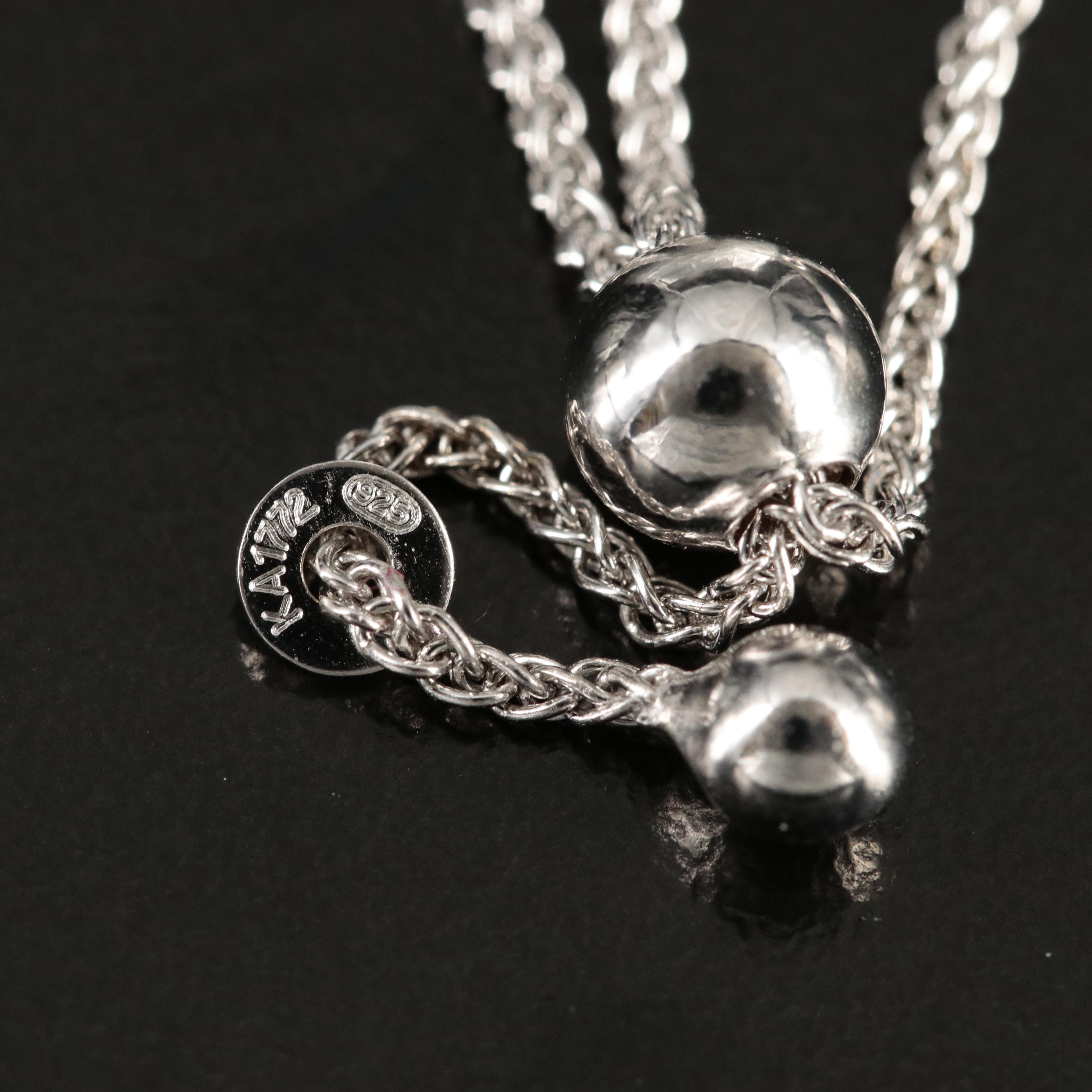 Sterling Smoky Quartz Bracelet