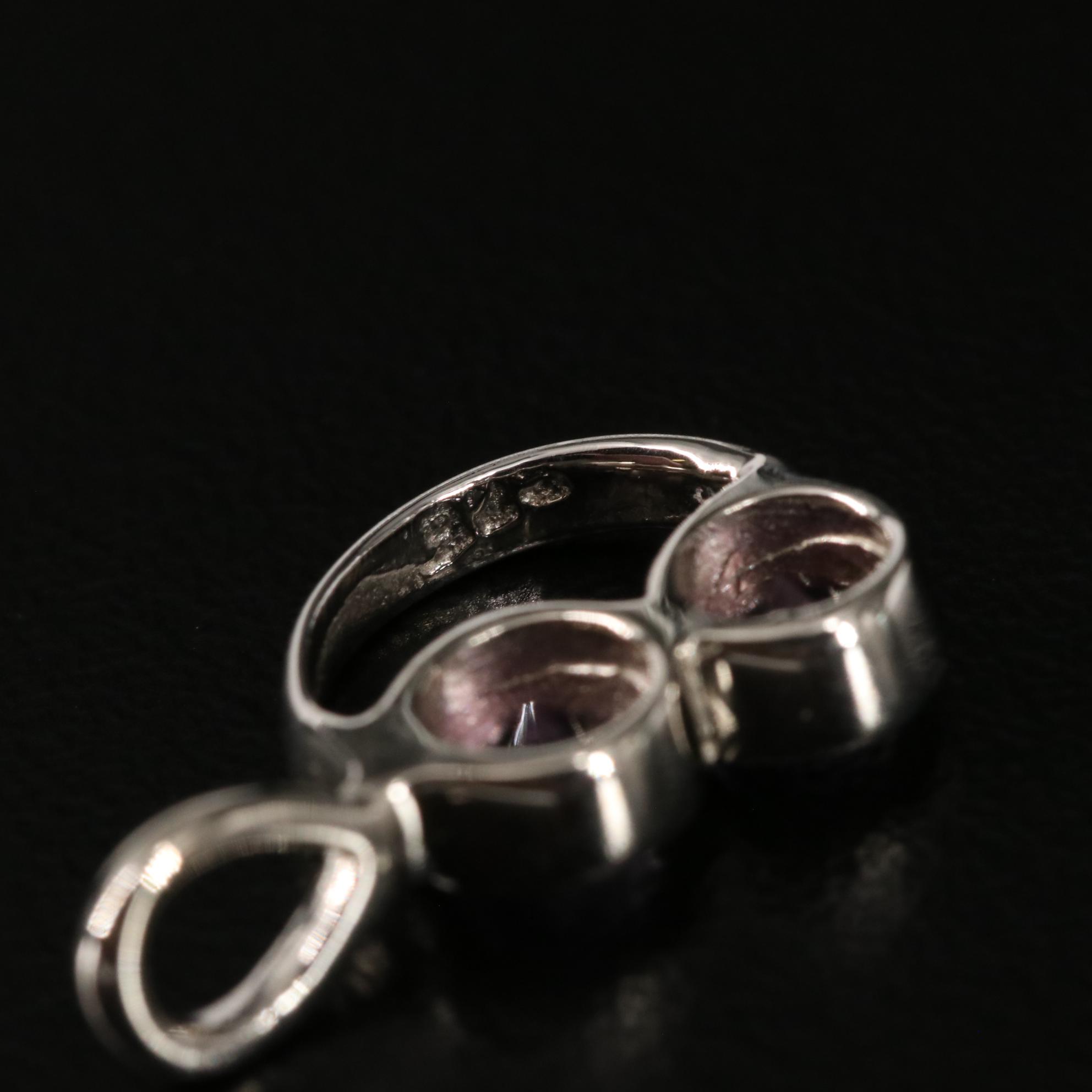 Sterling Amethyst Pendant