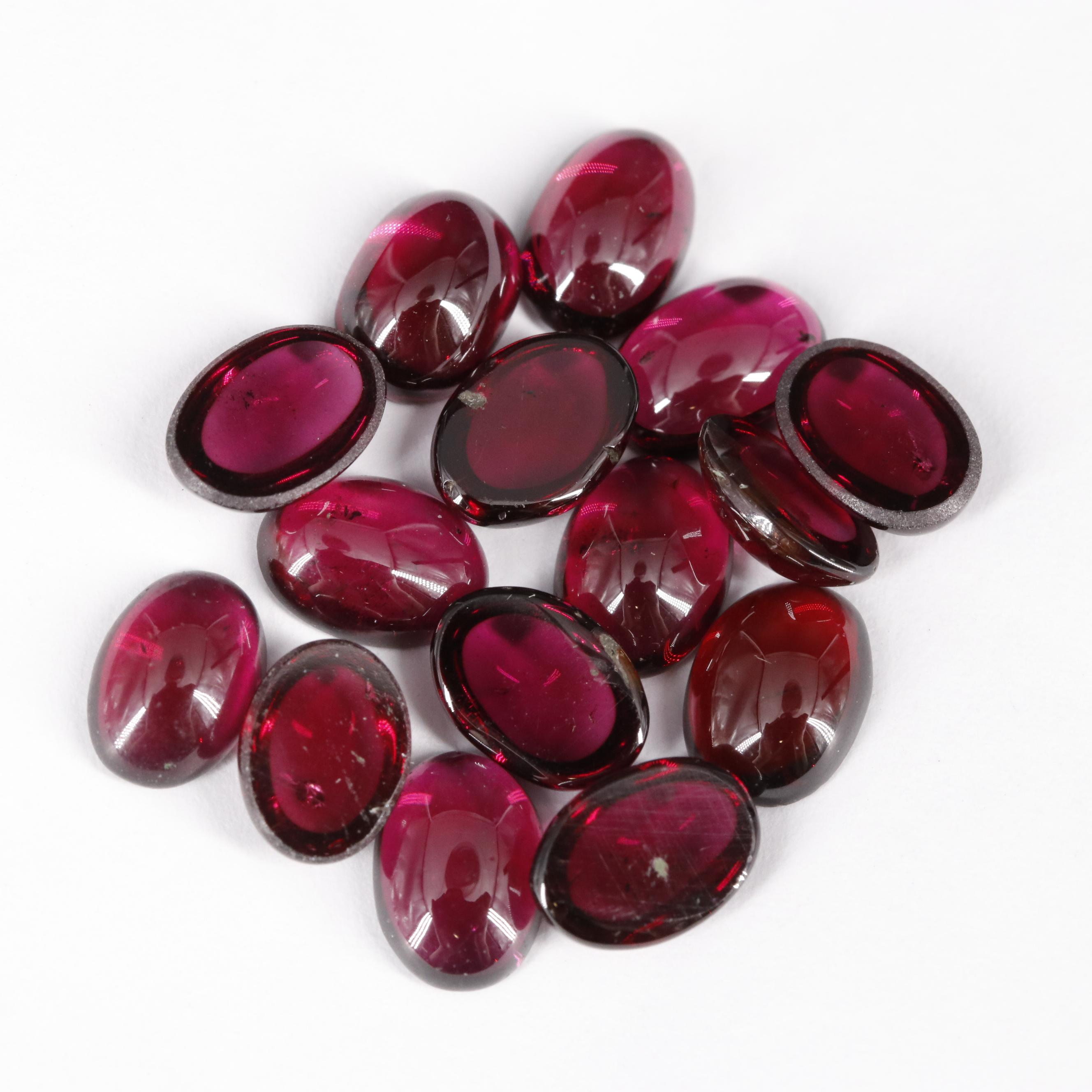 Loose 15.25 CTW 15.25 CTW Rhodolite Garnet Lot
