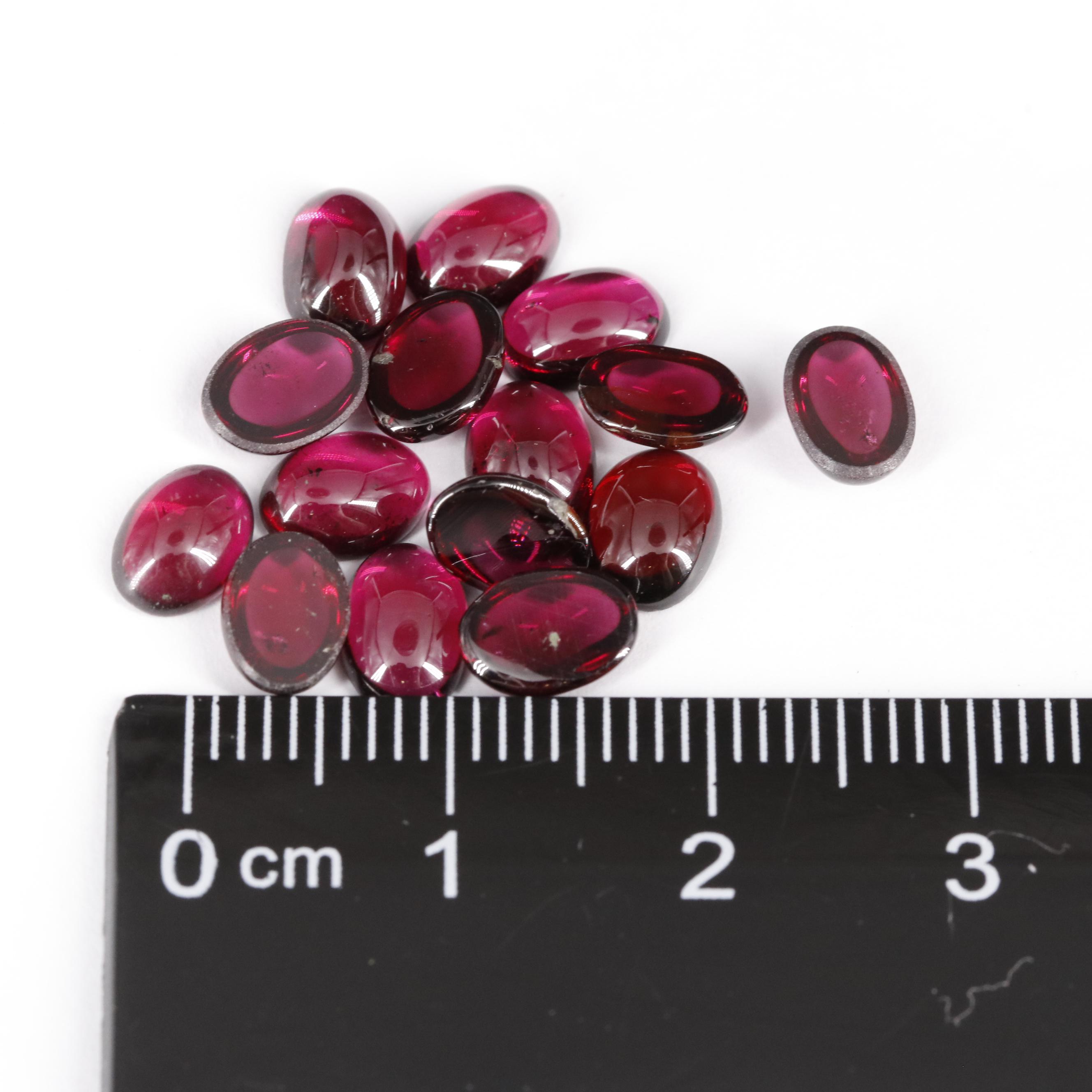 Loose 15.25 CTW 15.25 CTW Rhodolite Garnet Lot