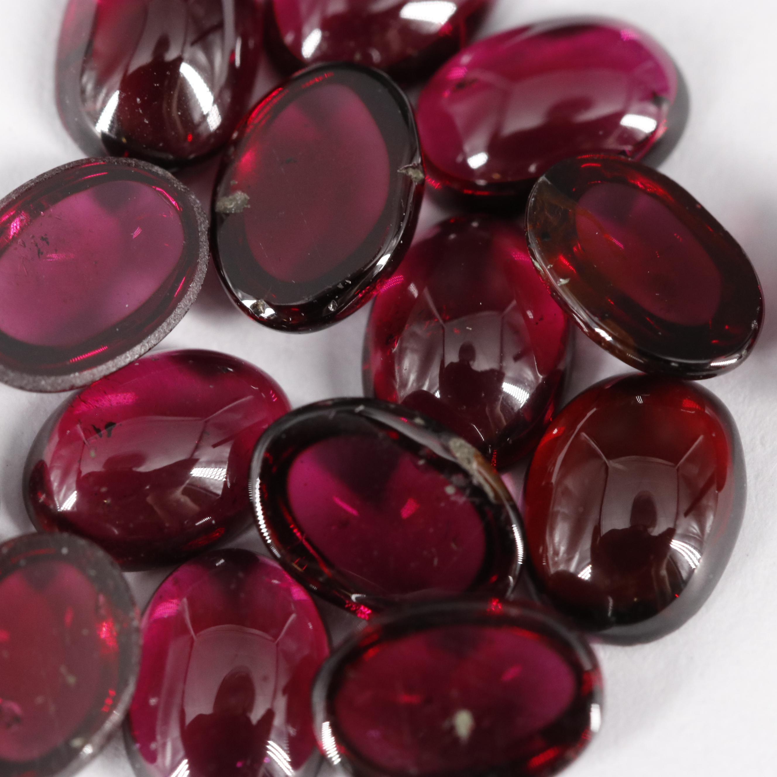 Loose 15.25 CTW 15.25 CTW Rhodolite Garnet Lot