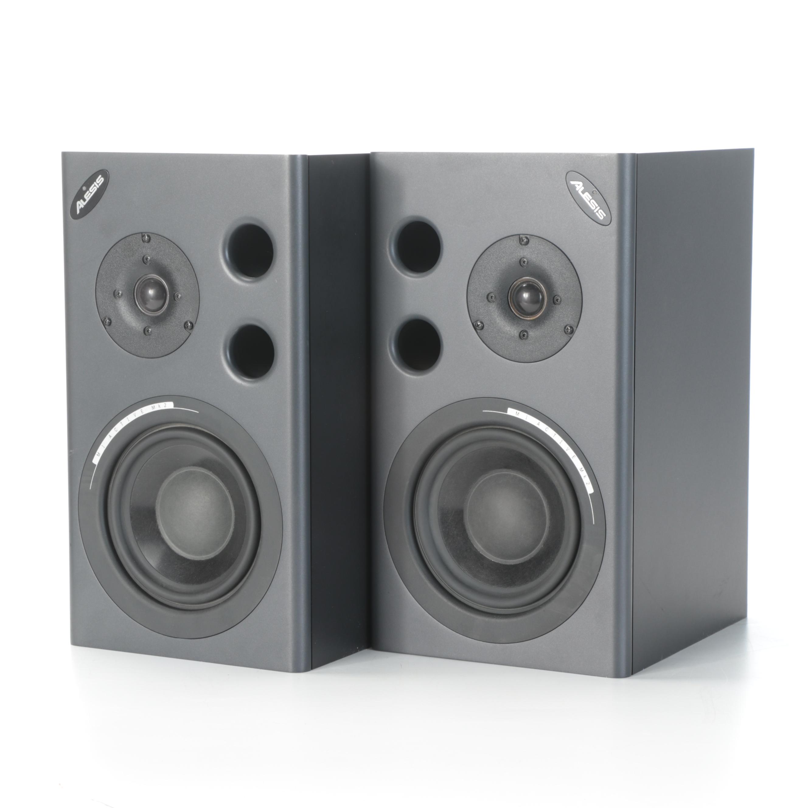 Mackie 12-Channel Mixer, DBX Equalizer, Nady Audio ProPower Amp, Alesis Speakers