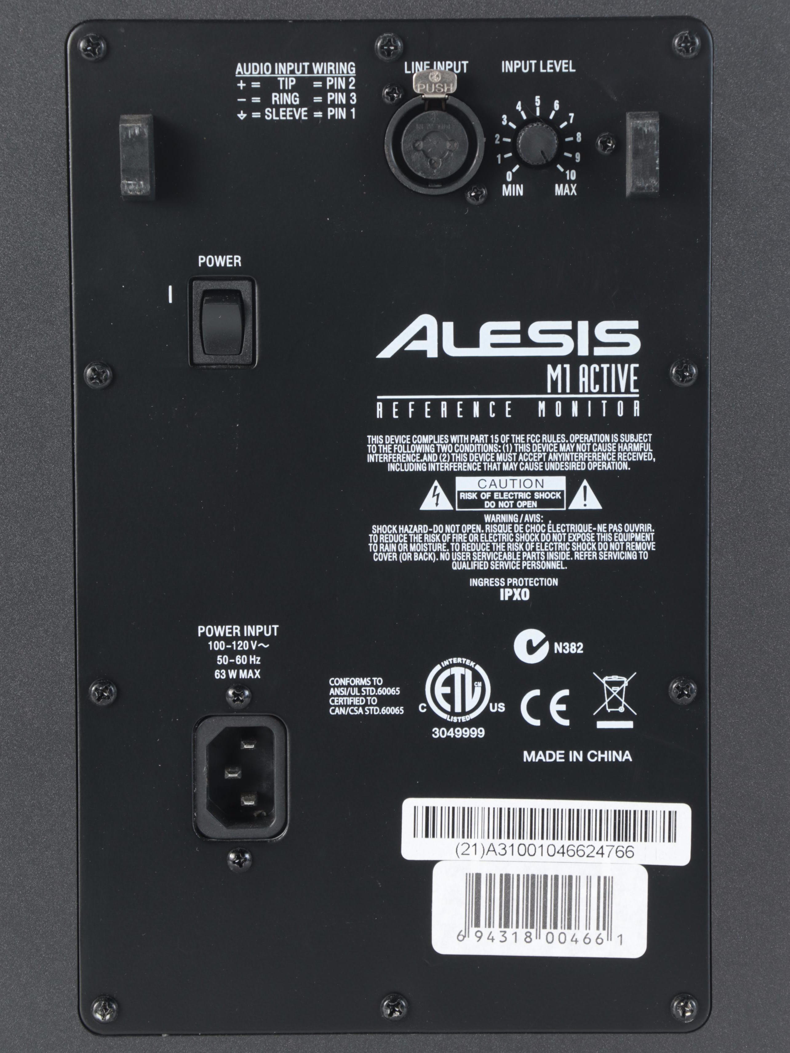 Mackie 12-Channel Mixer, DBX Equalizer, Nady Audio ProPower Amp, Alesis Speakers