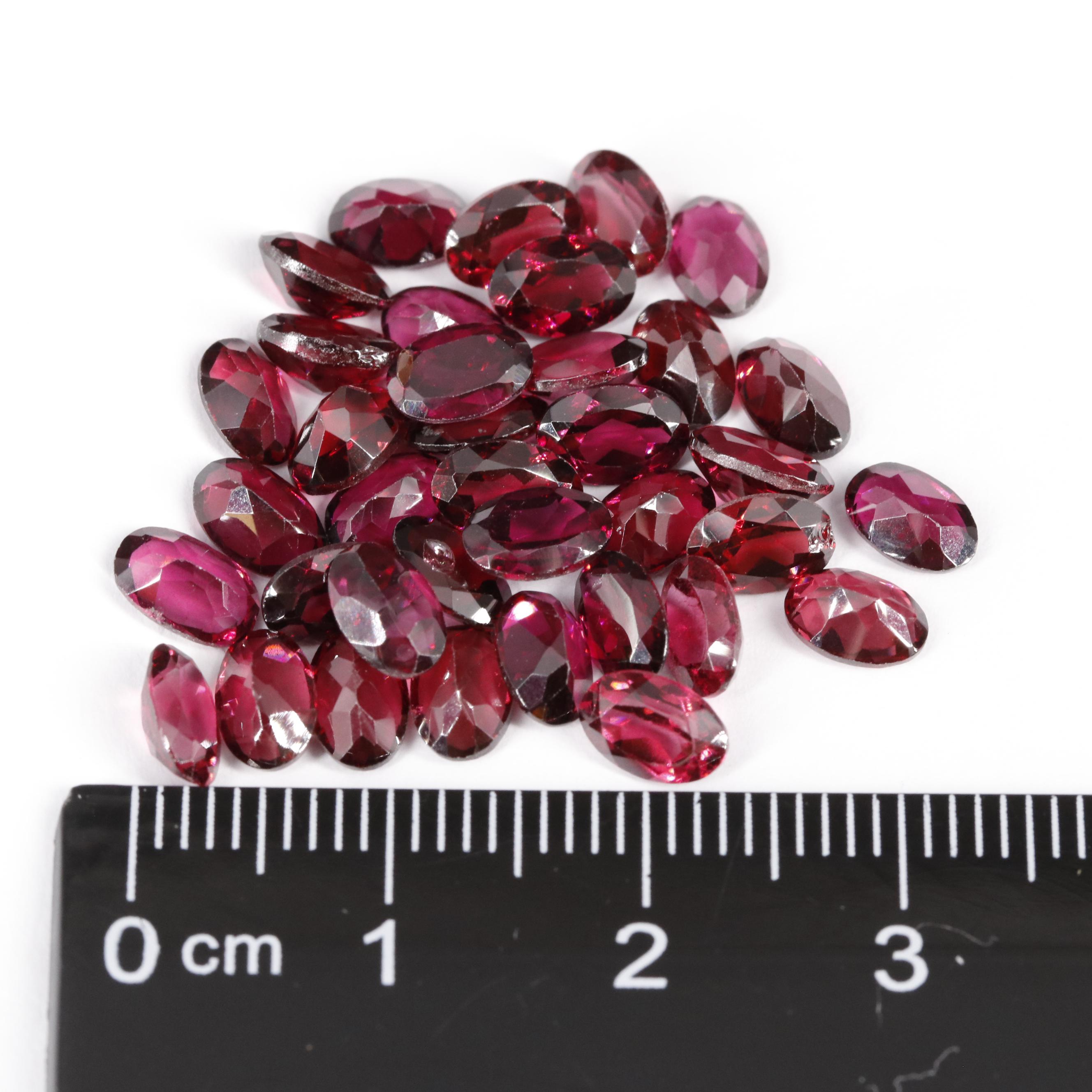 Loose 22.30 CTW Rhodolite Garnet Lot