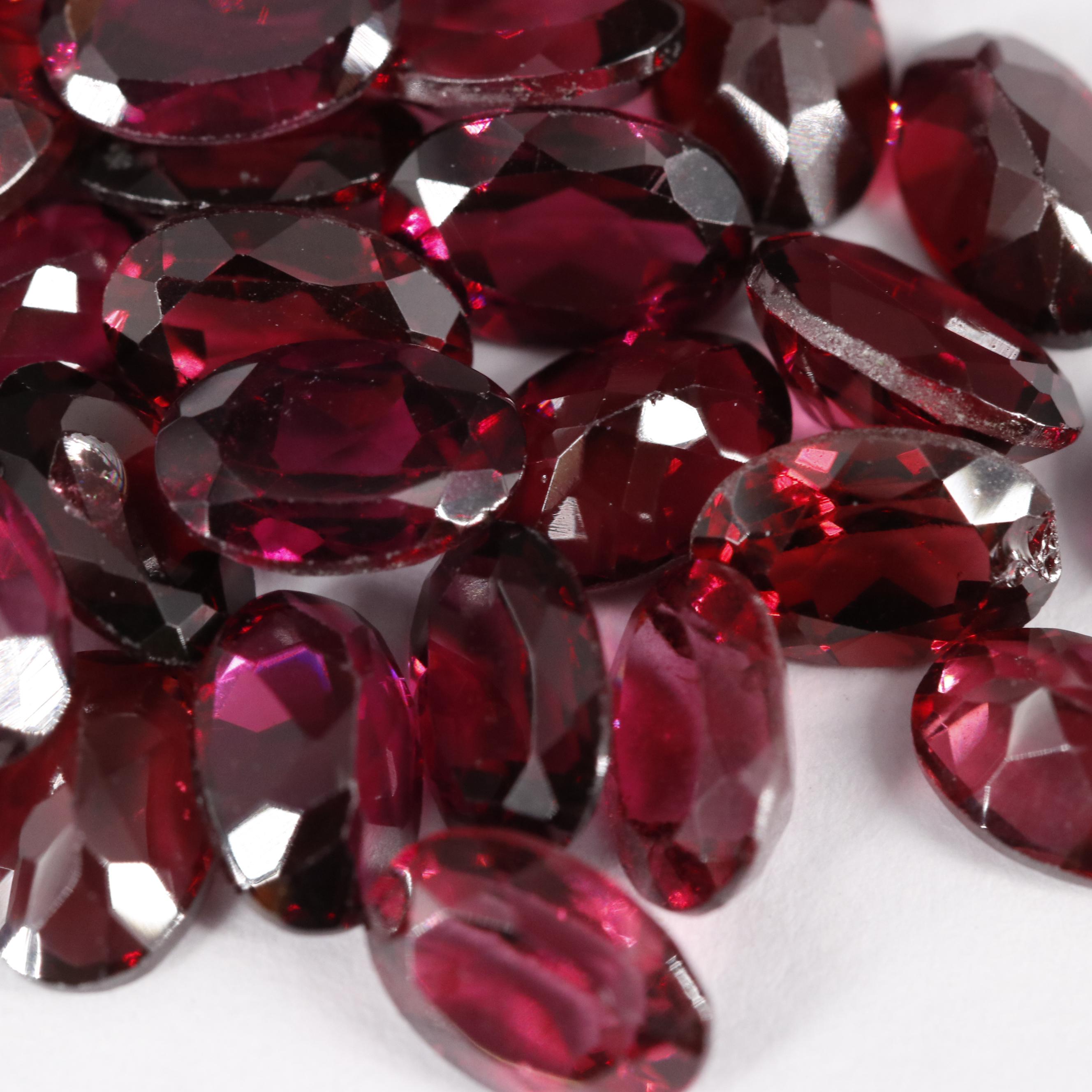 Loose 22.30 CTW Rhodolite Garnet Lot