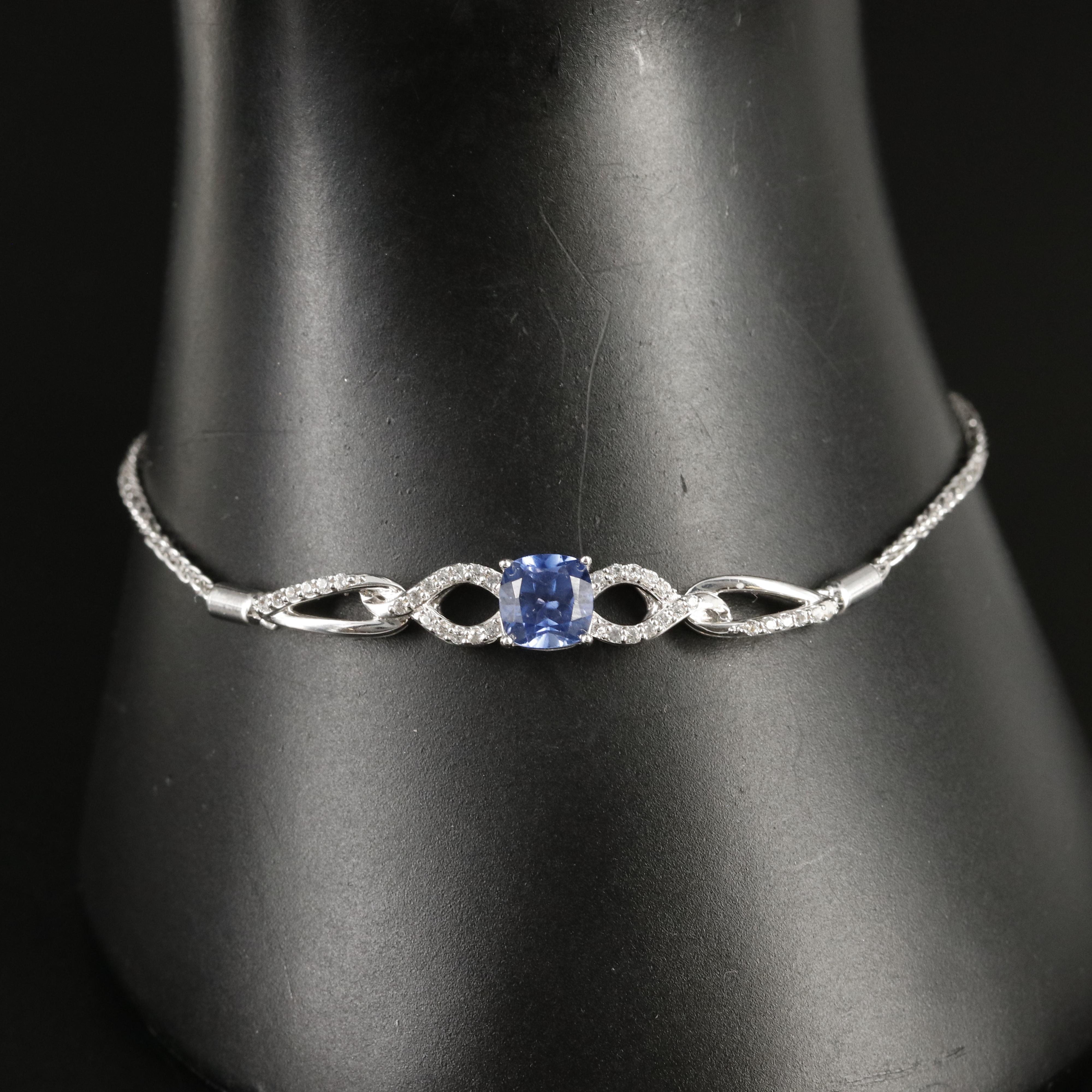 Sterling Sapphire Bracelet