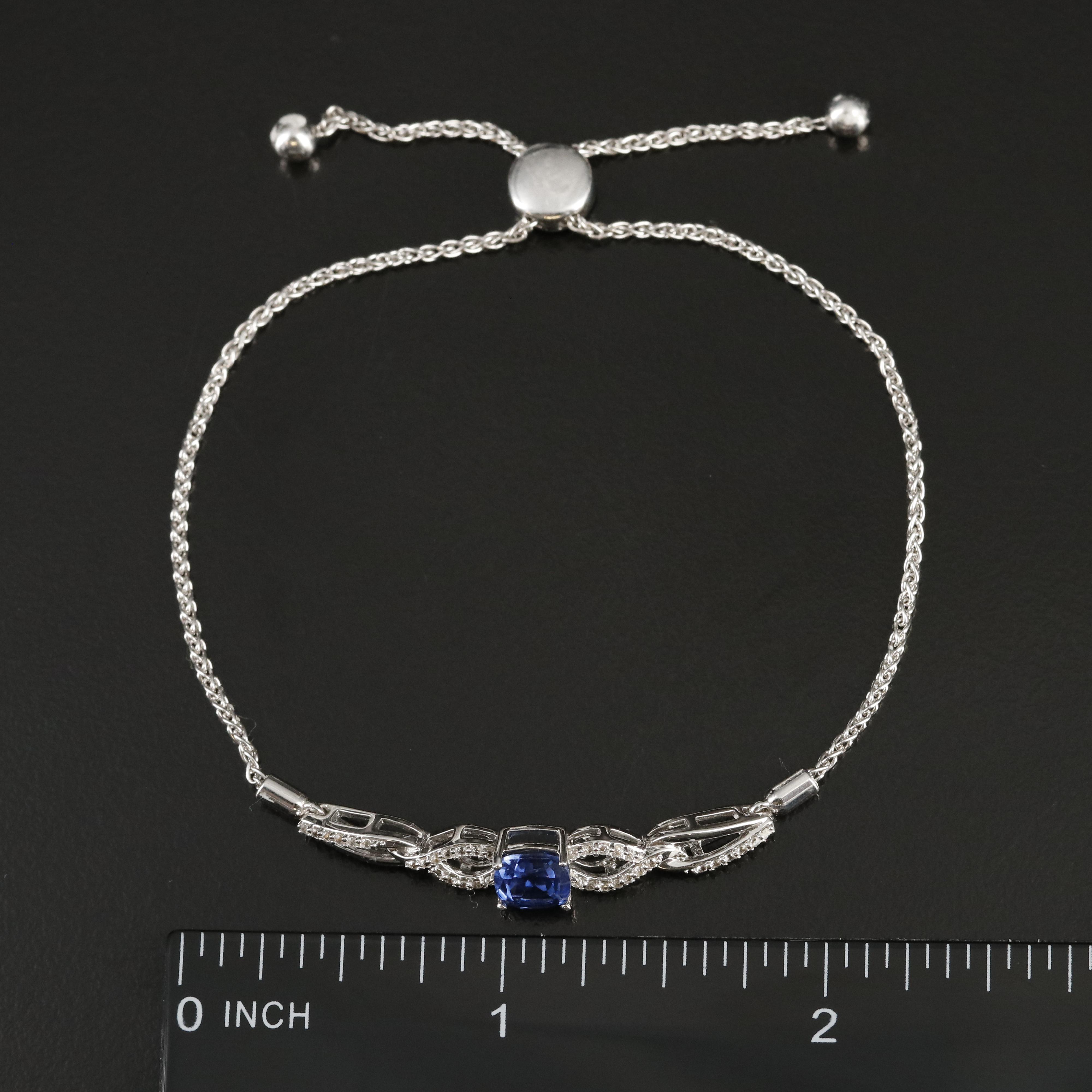 Sterling Sapphire Bracelet