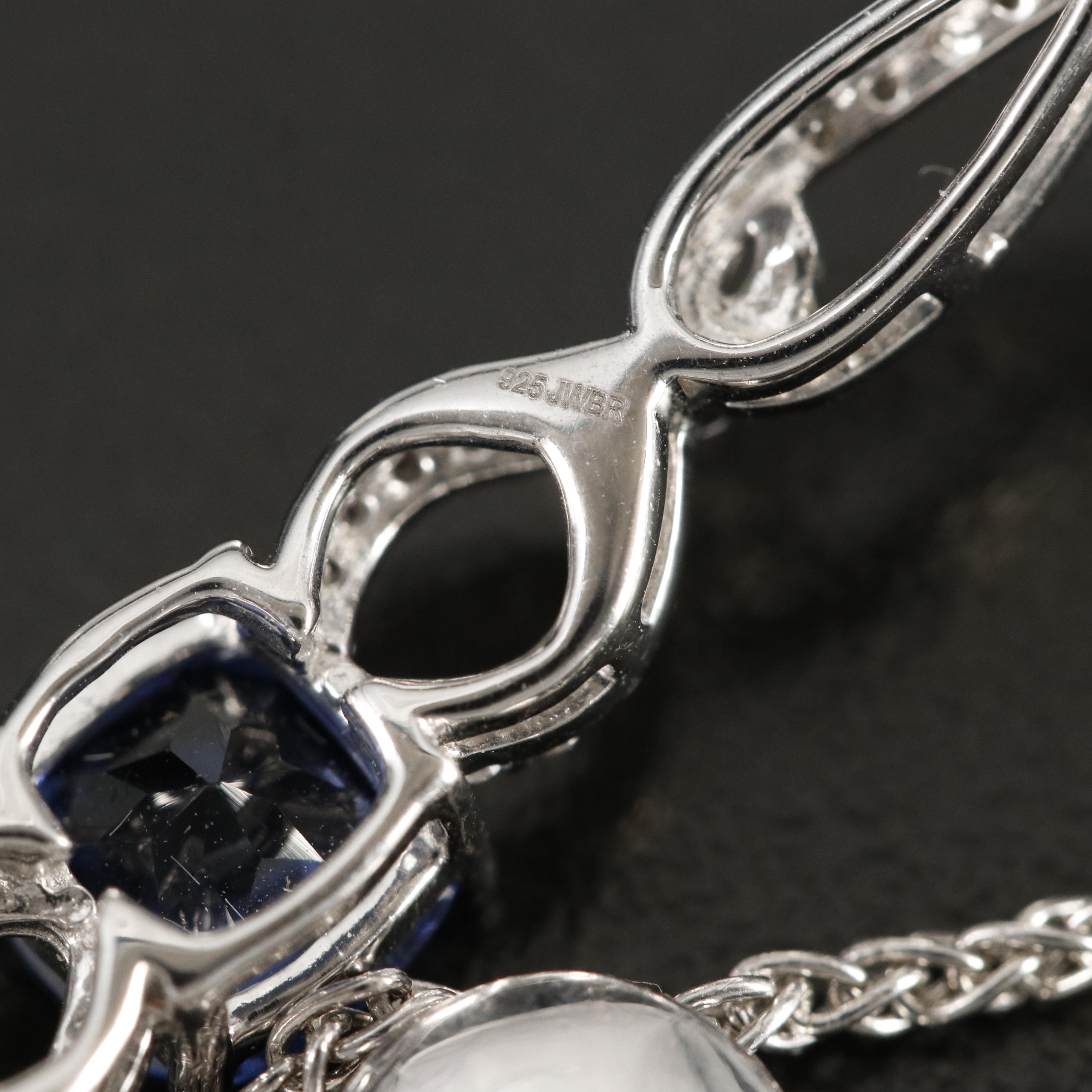 Sterling Sapphire Bracelet