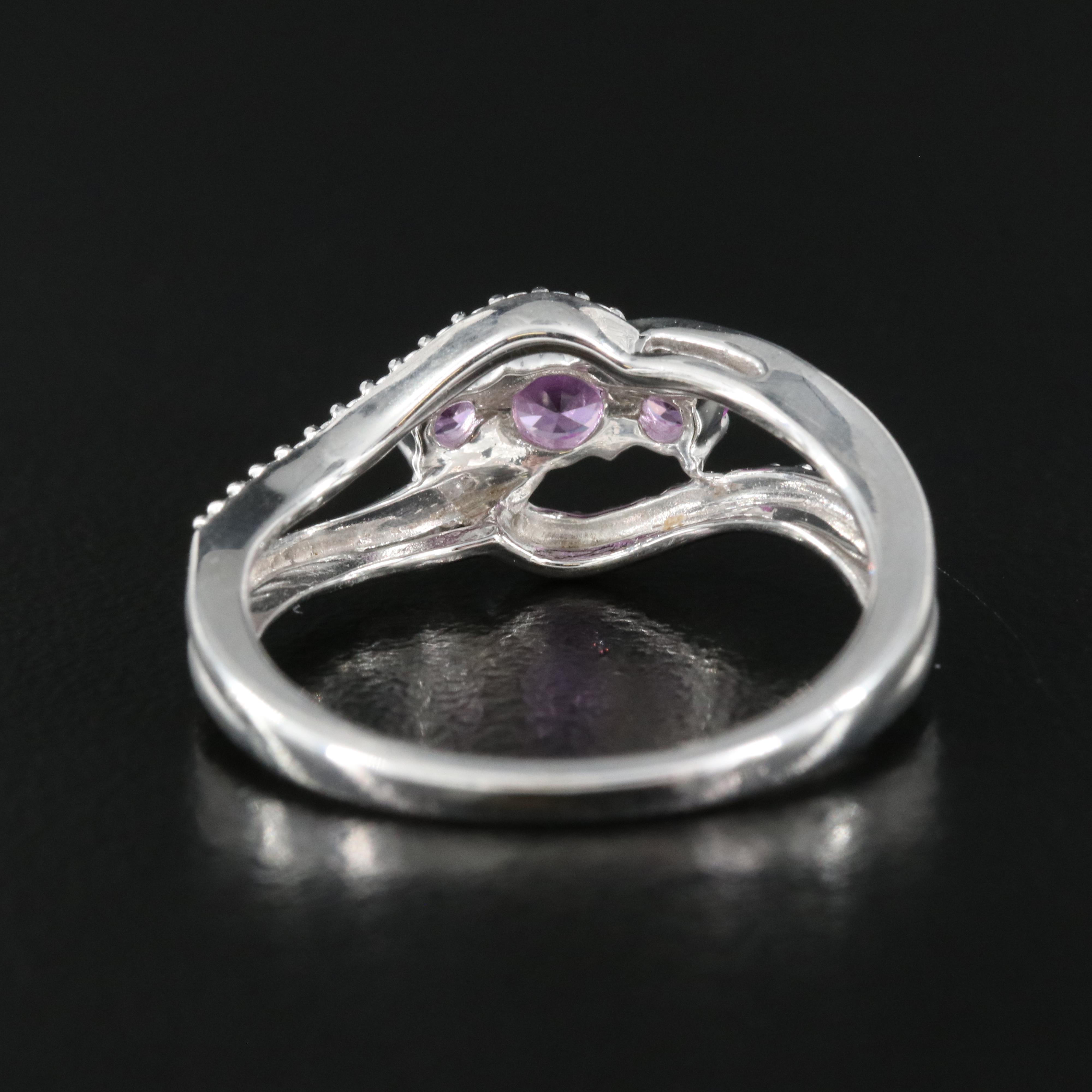 Sterling Sapphire Ring