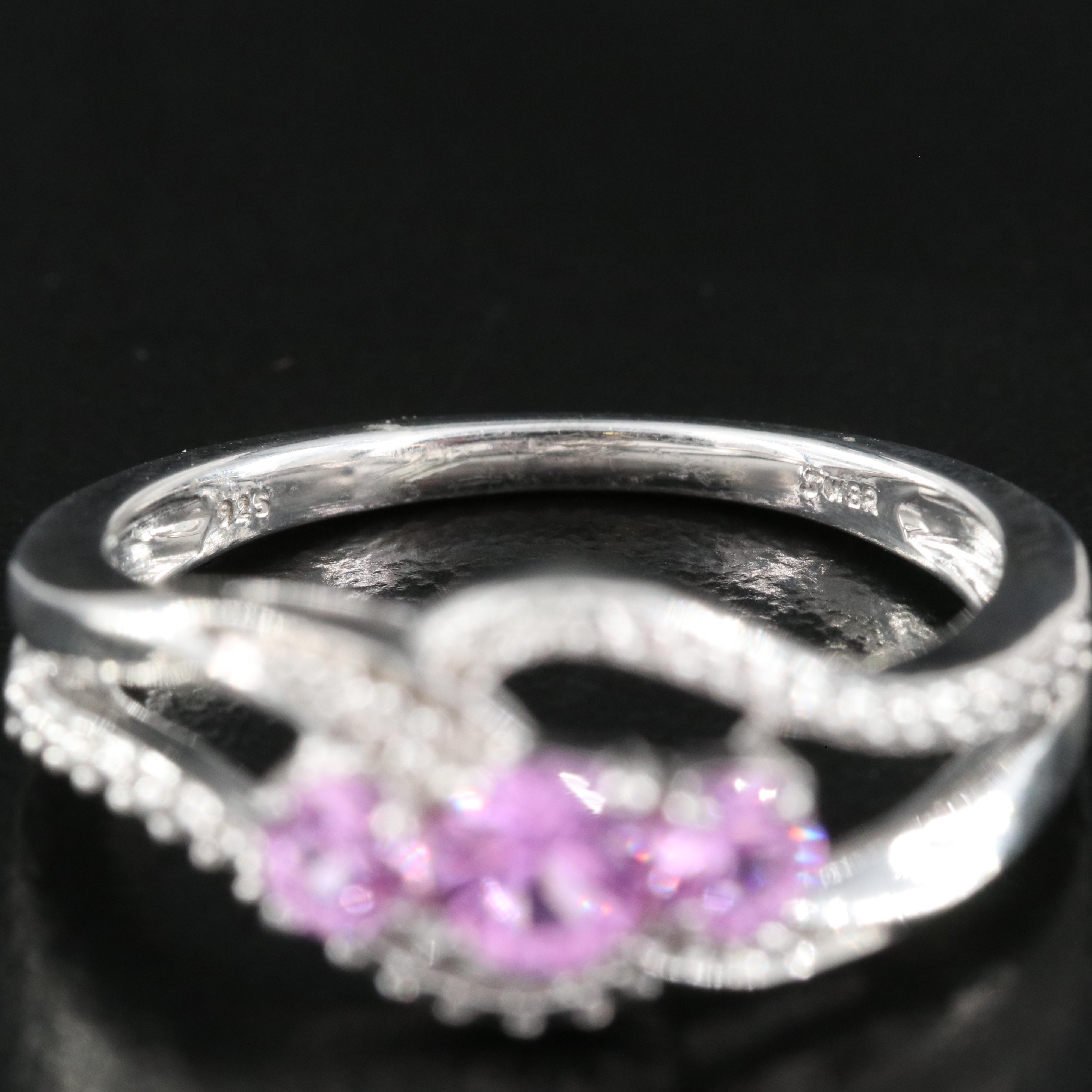 Sterling Sapphire Ring