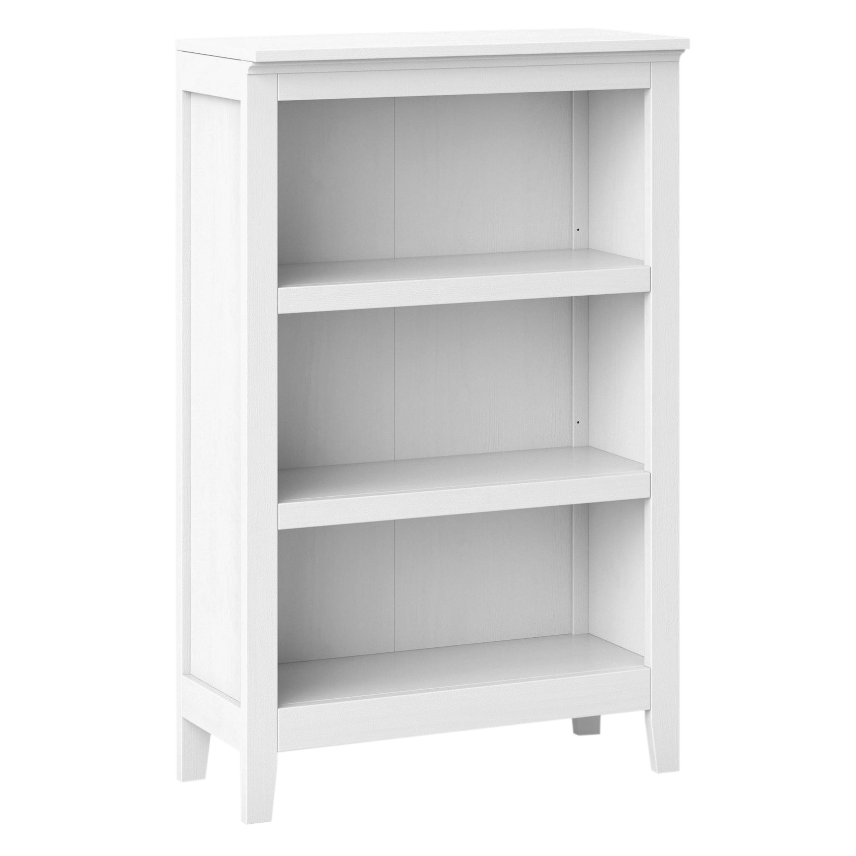 Threshold 48" Carson Three-Shelf Adjustable Shelf Bookcase