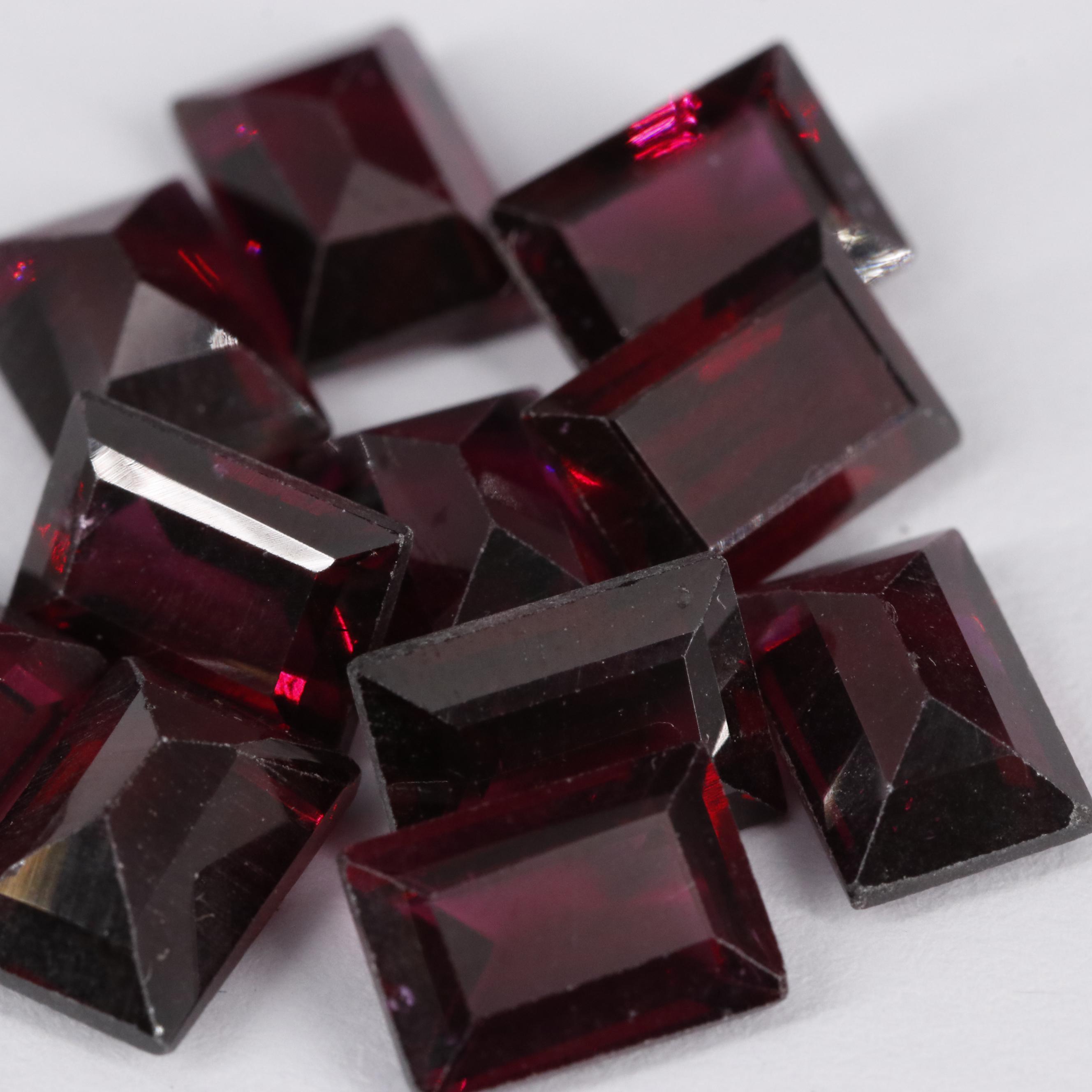 Loose 15.20 CTW Rhodolite Garnet Lot