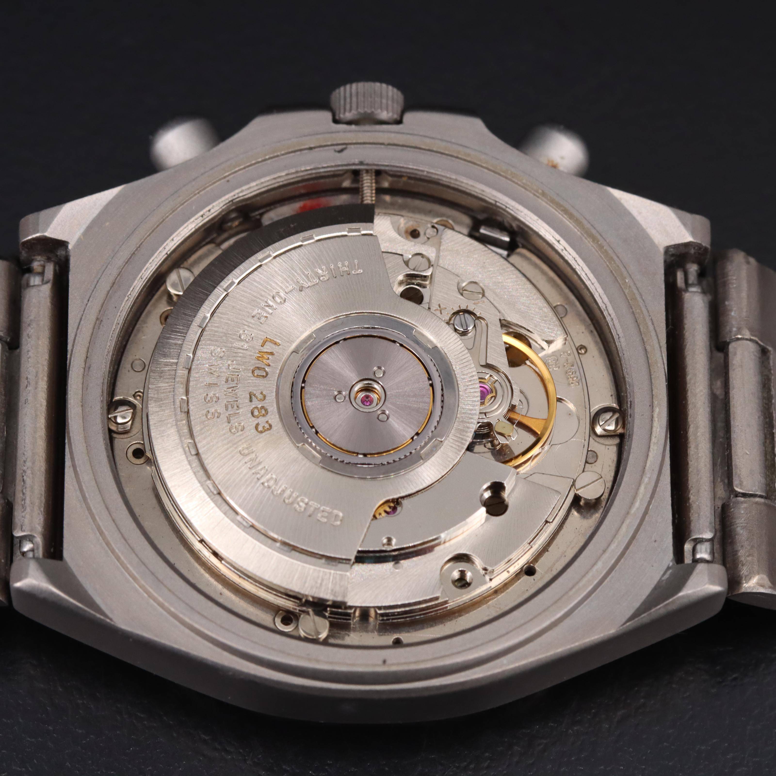 1980s Heuer Titanium Automatic Chronograph Watch