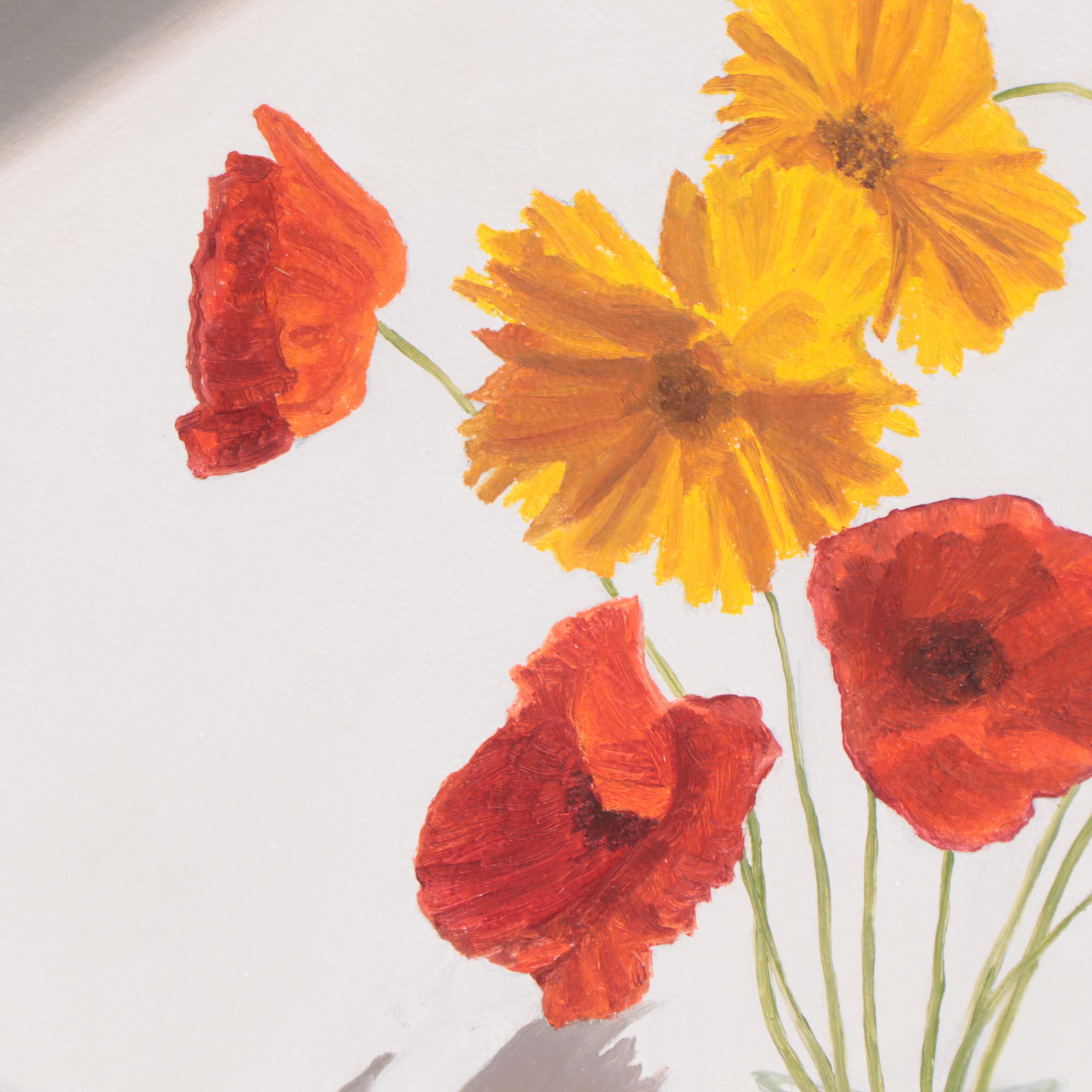 Peter Lentini Oil Painting "Lightly," 21st Century