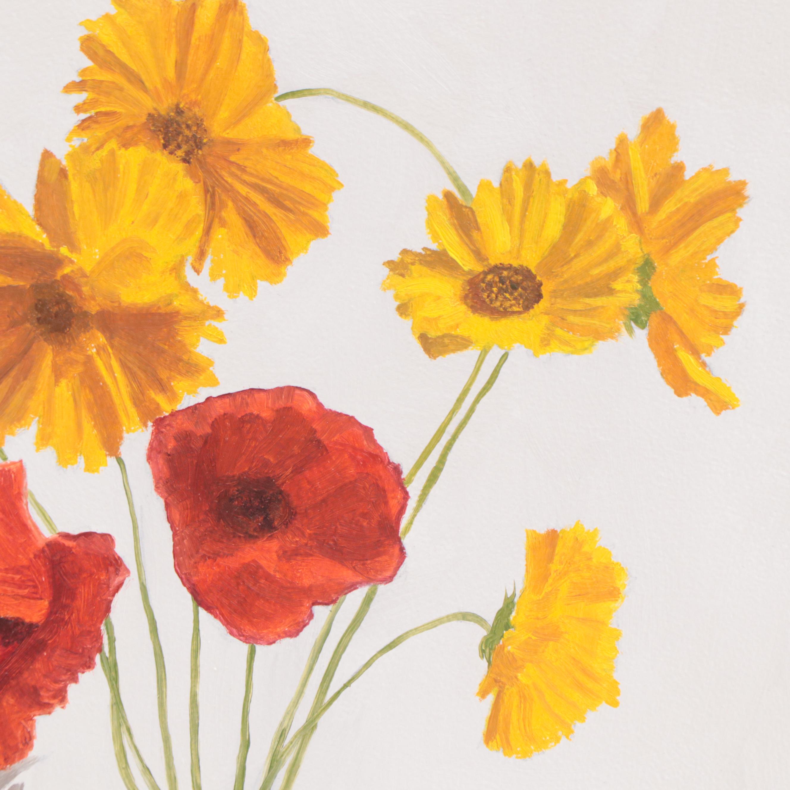 Peter Lentini Oil Painting "Lightly," 21st Century