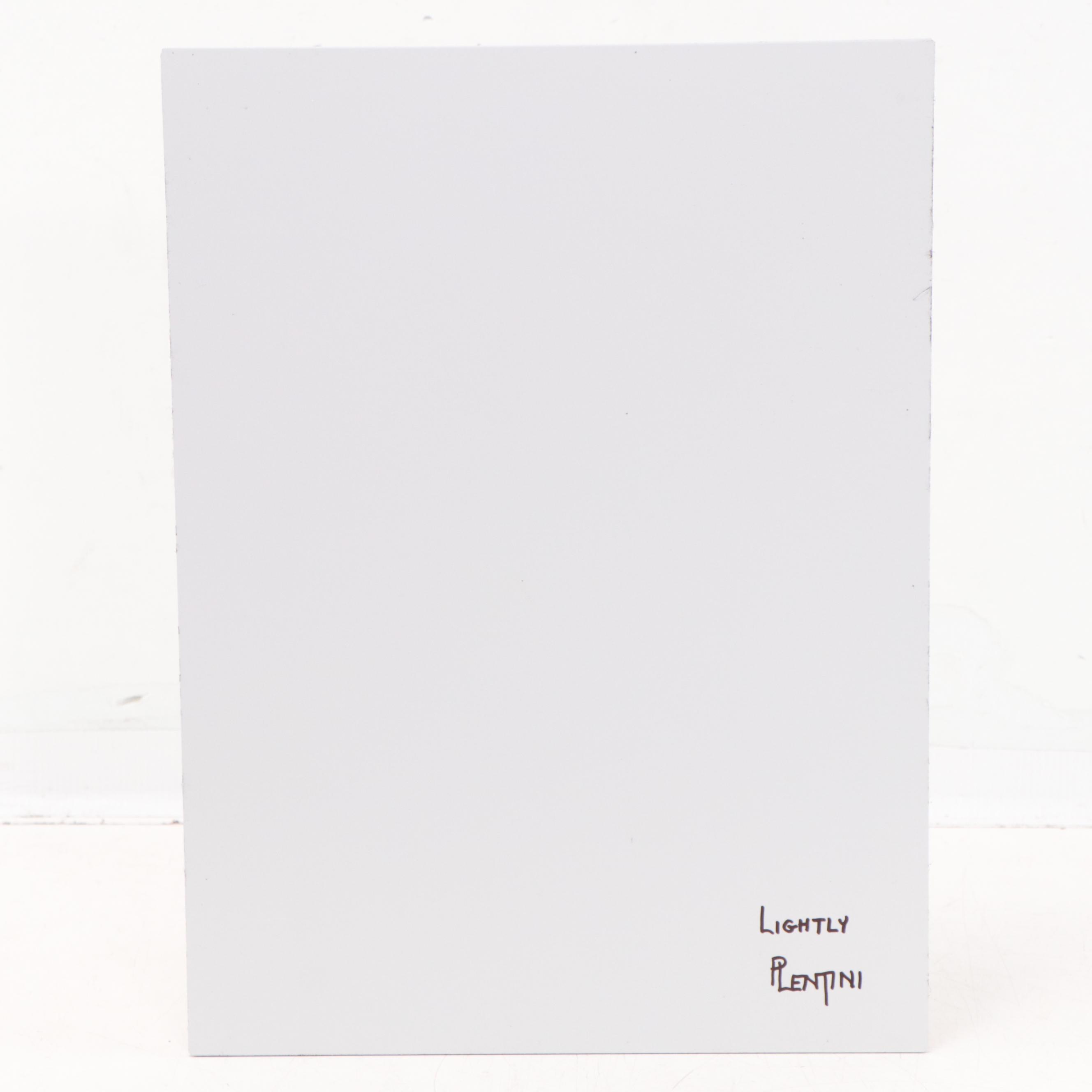 Peter Lentini Oil Painting "Lightly," 21st Century