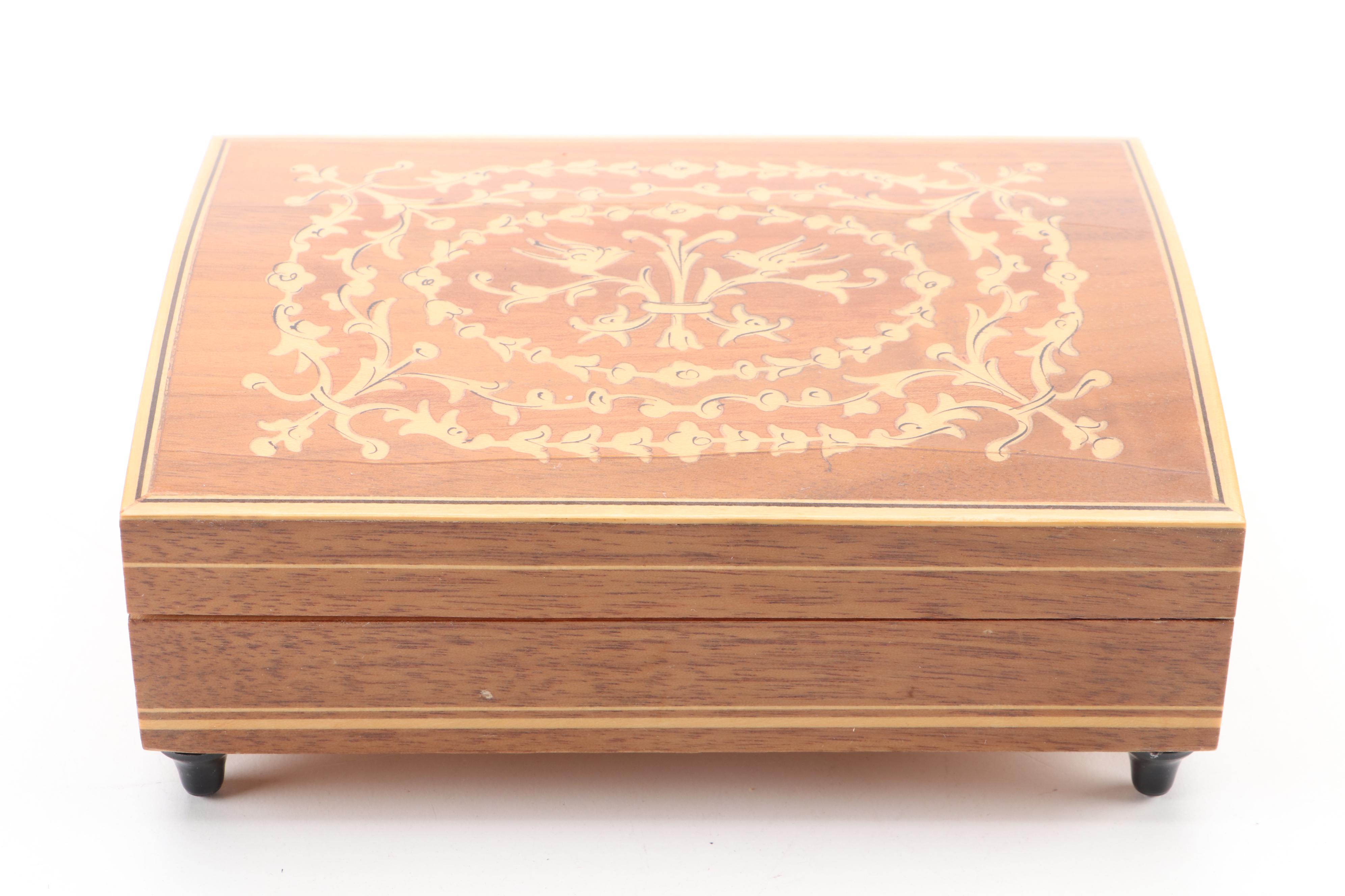 Mapsa Swiss Music Box, Case Pocket Knife, and More