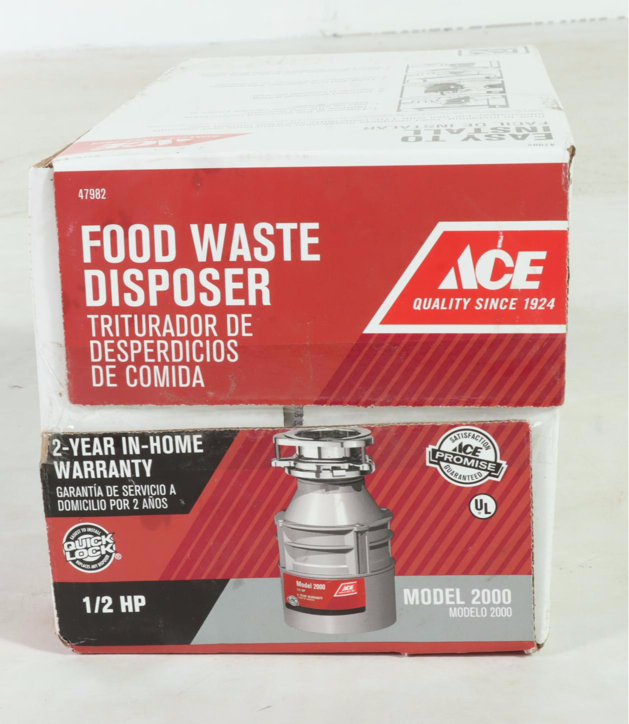 Ace Hardware Model 2000 Food Waste Garbage Disposer