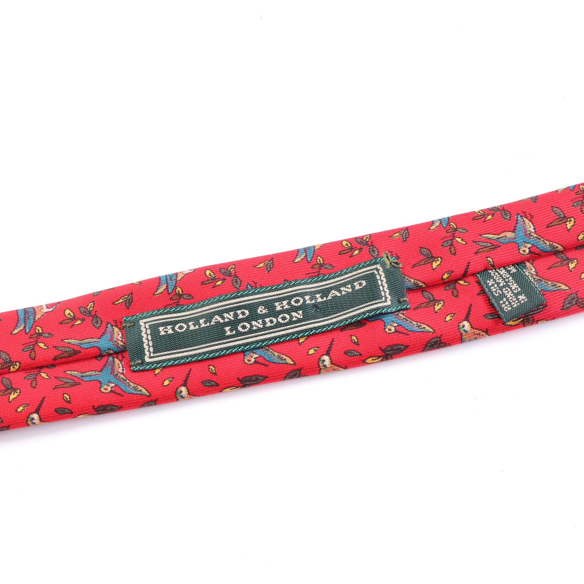 Hilditch & Key, Holland & Holland, Stefano Ricci and More Patterned Silk Ties