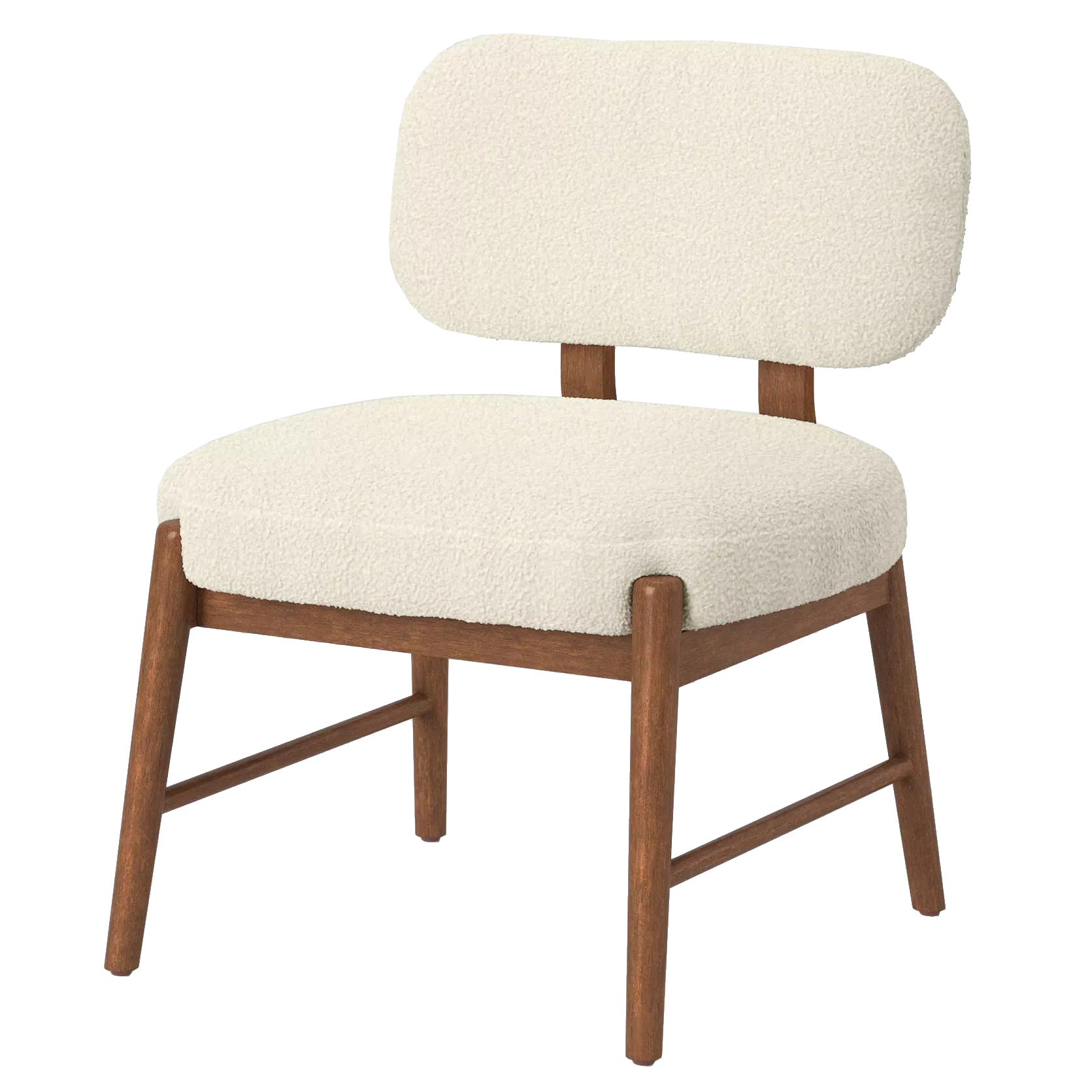 Threshold Wood Accent Chair Cream EBTH