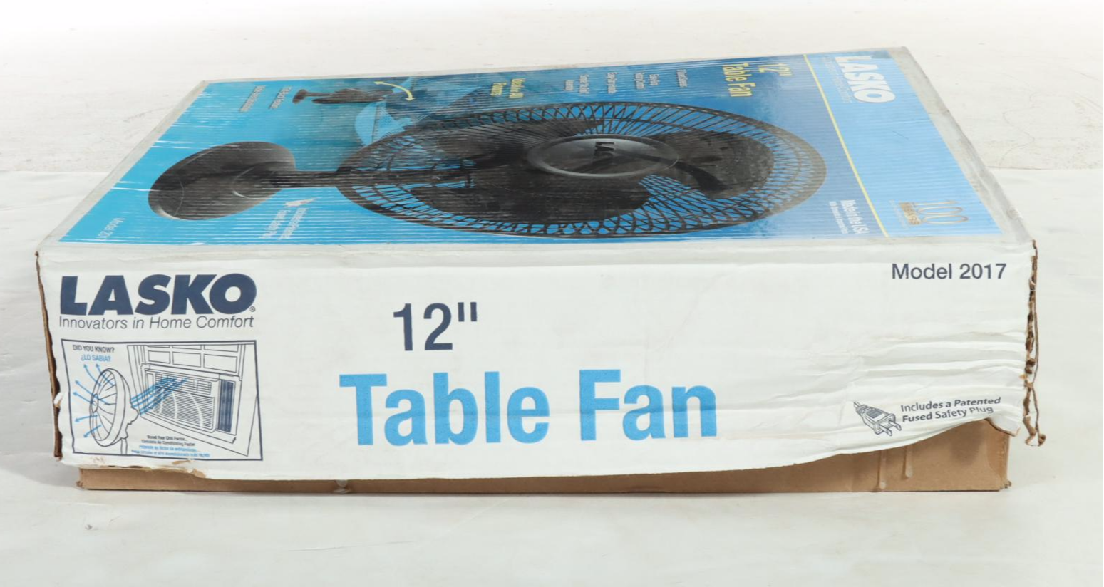 Lasko Model 2017 Three-Speed 12" Table Fan