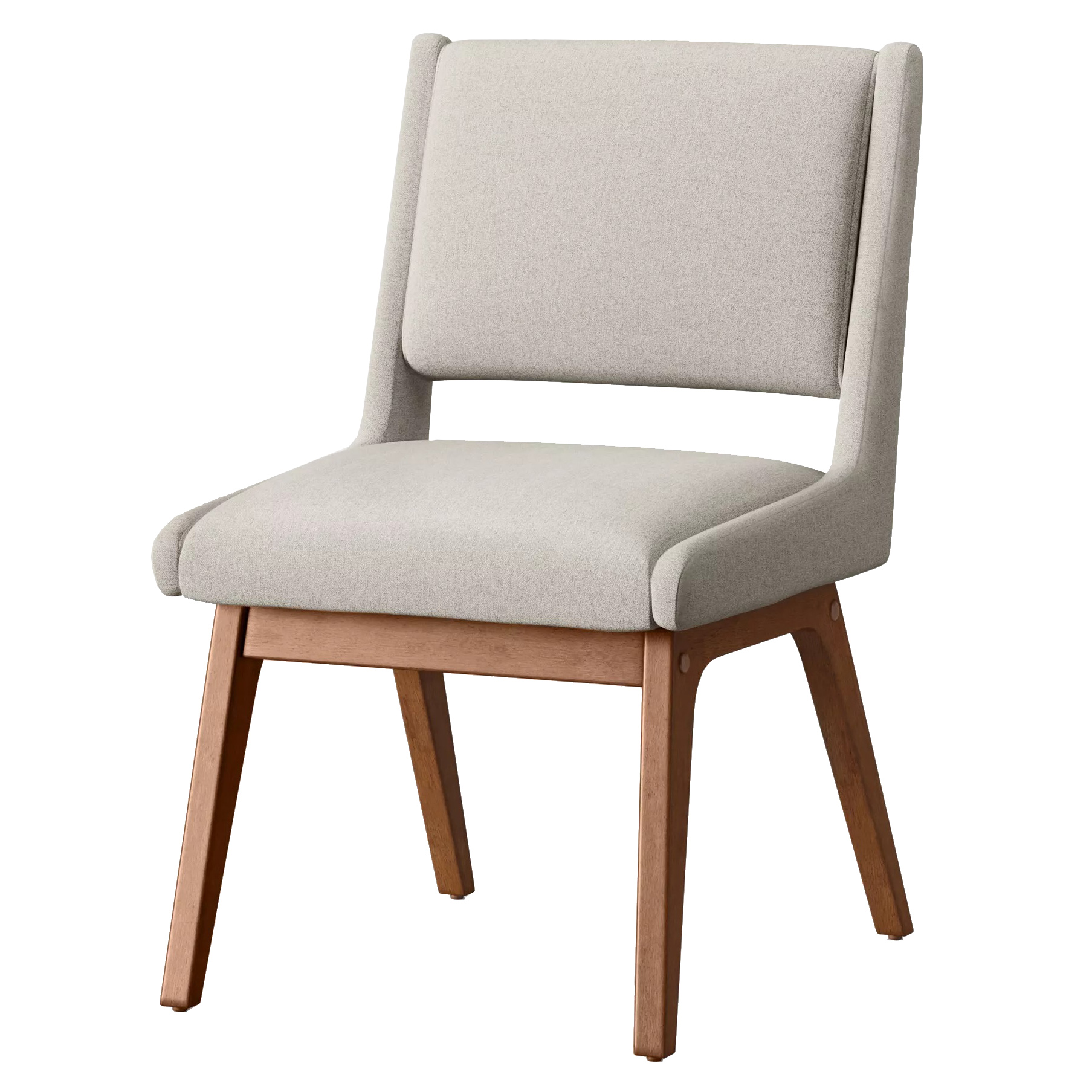 Four Project 62 Holmdel Mid Century Dining Chairs in Beige