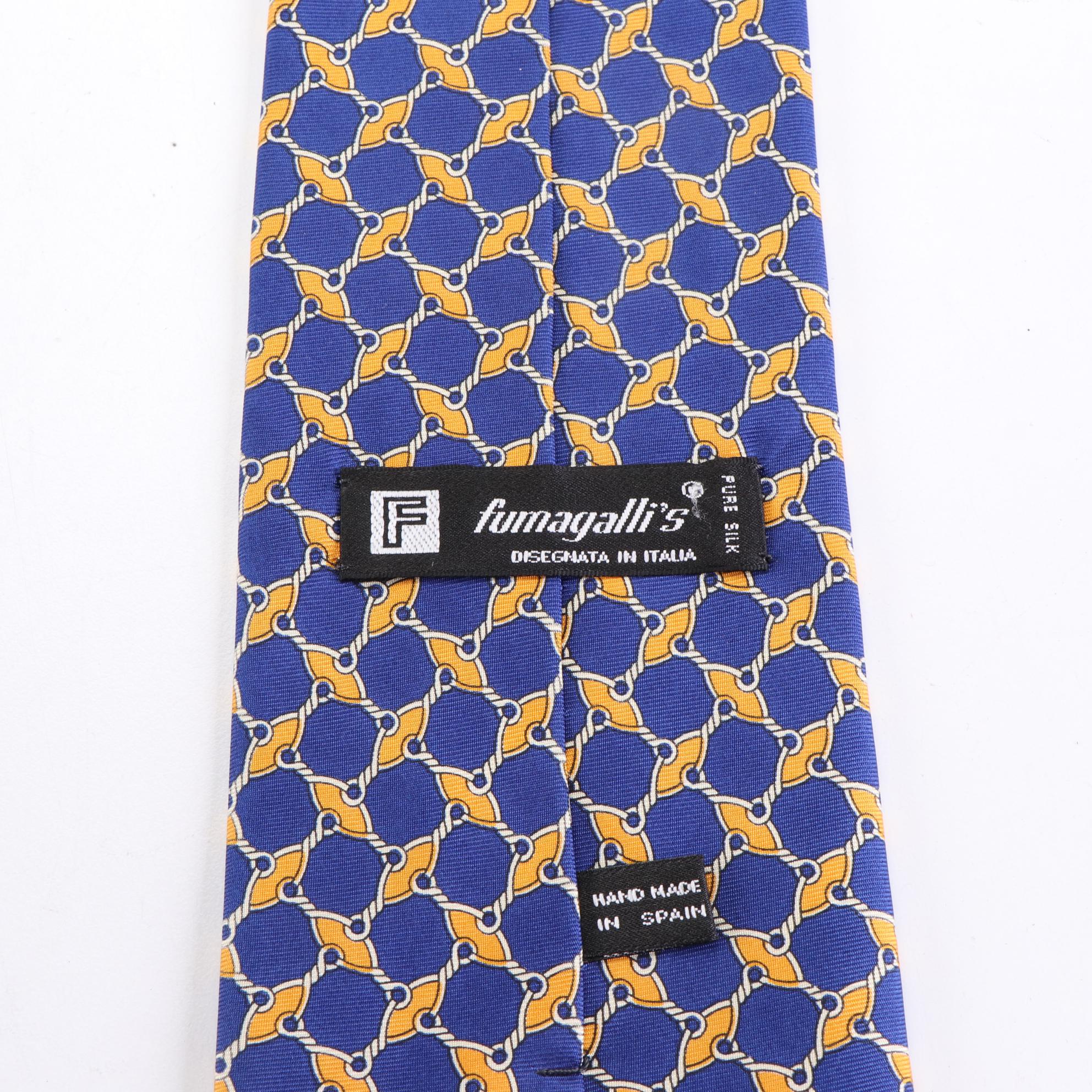 Fumagalli, John Comfort, Peter Blair, and More Patterned Silk Neckties
