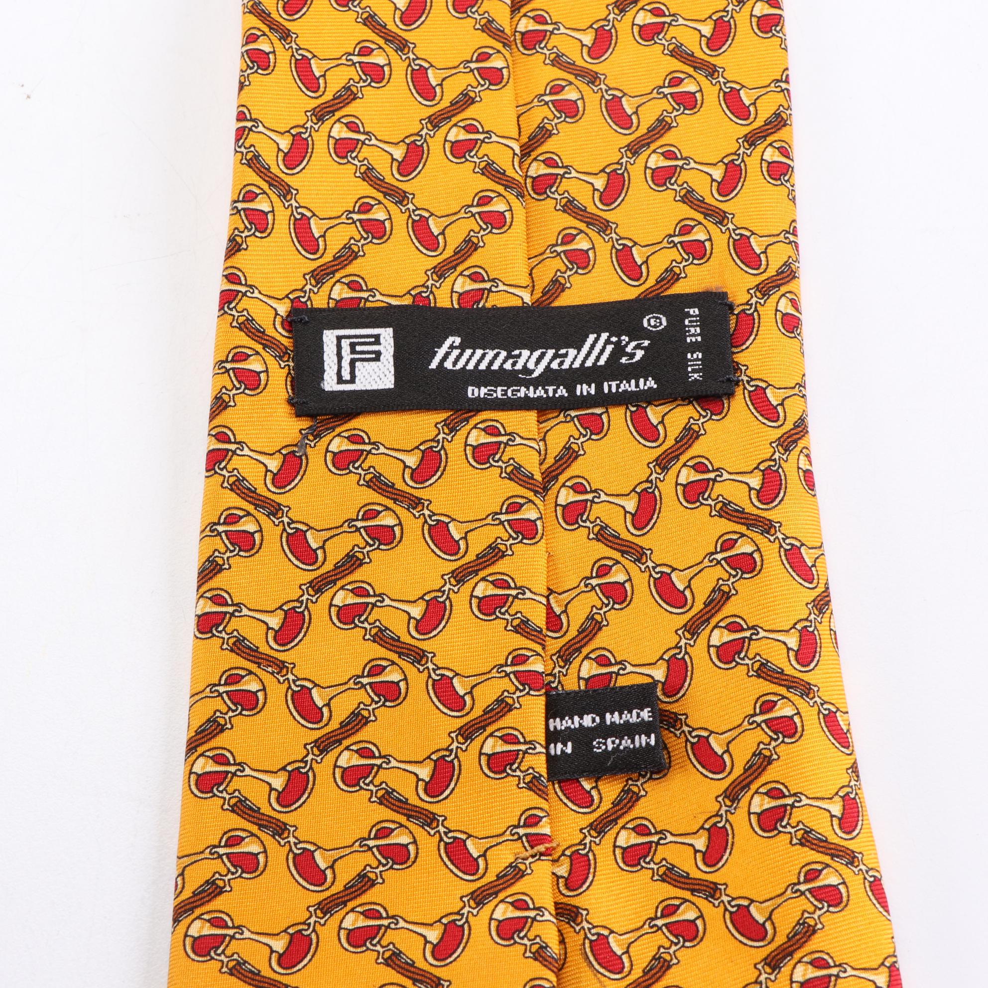 Fumagalli, John Comfort, Peter Blair, and More Patterned Silk Neckties
