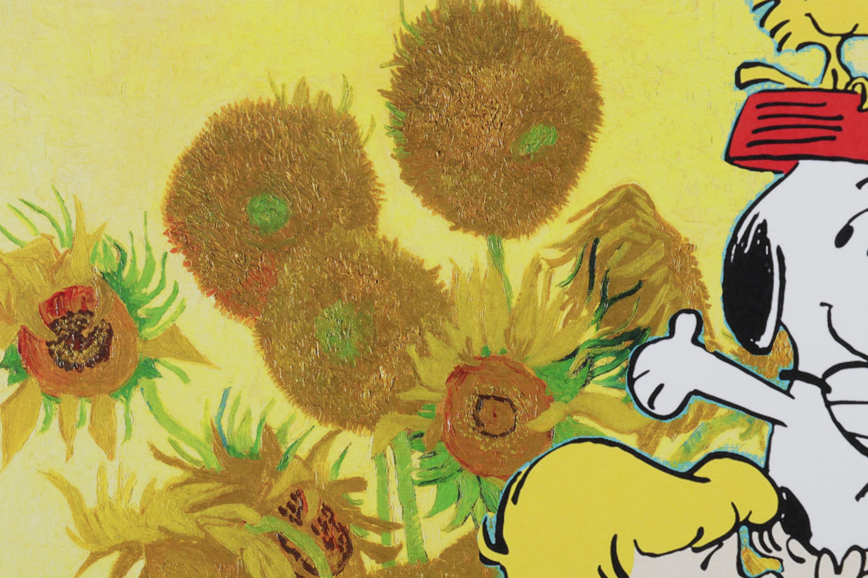 Death NYC Digital Pop Art Print "Peanuts / Van Gogh," 2022