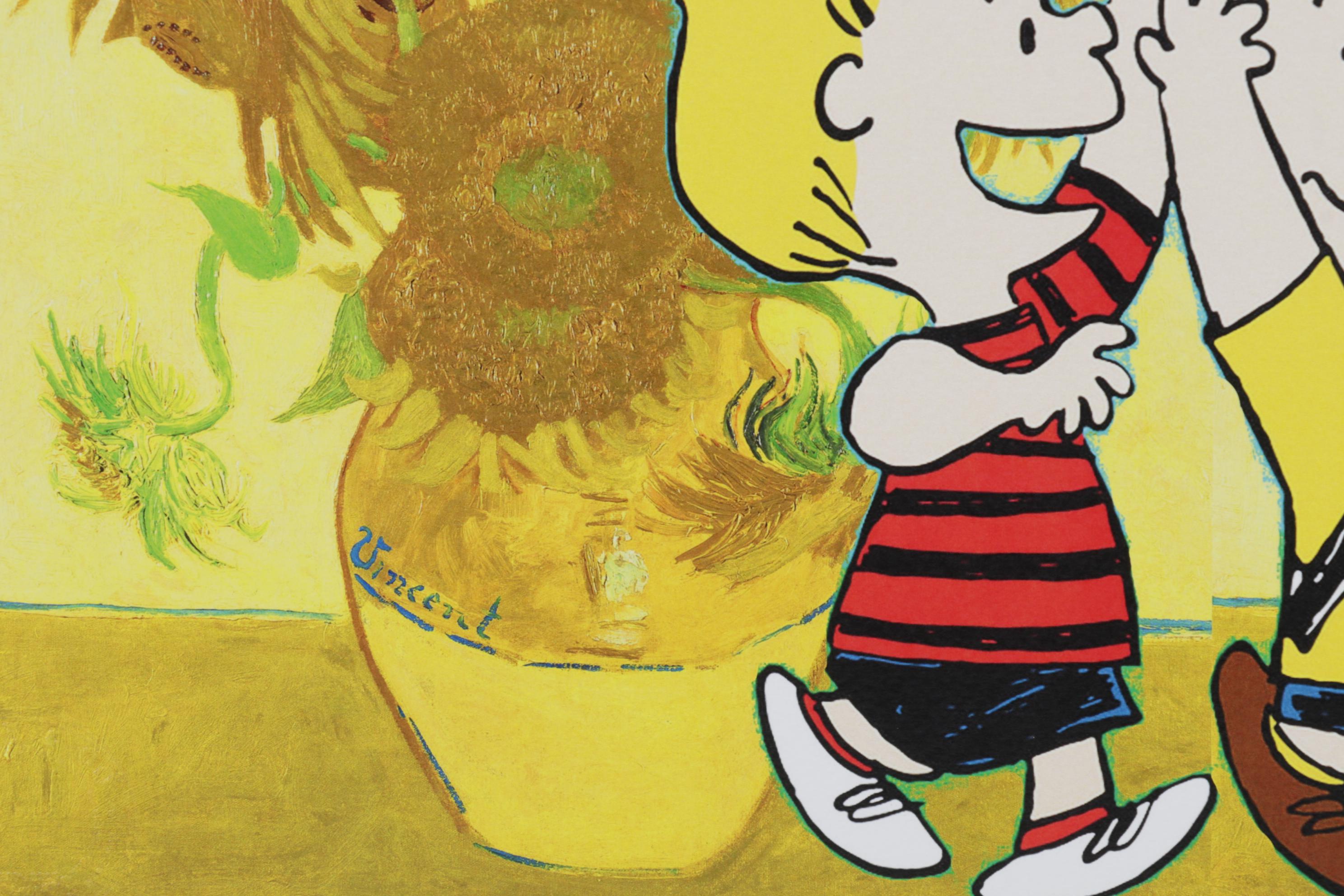 Death NYC Digital Pop Art Print "Peanuts / Van Gogh," 2022