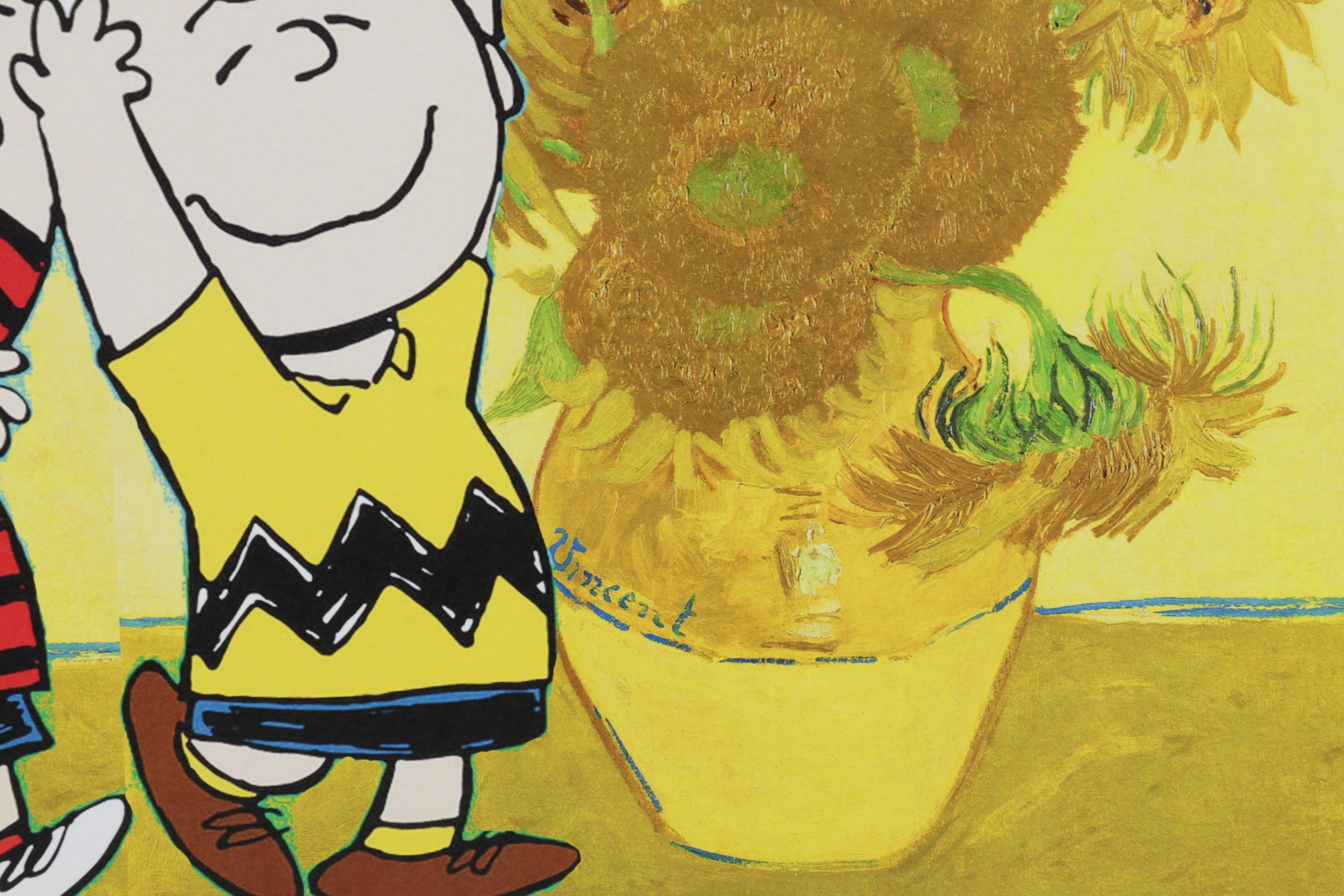 Death NYC Digital Pop Art Print "Peanuts / Van Gogh," 2022