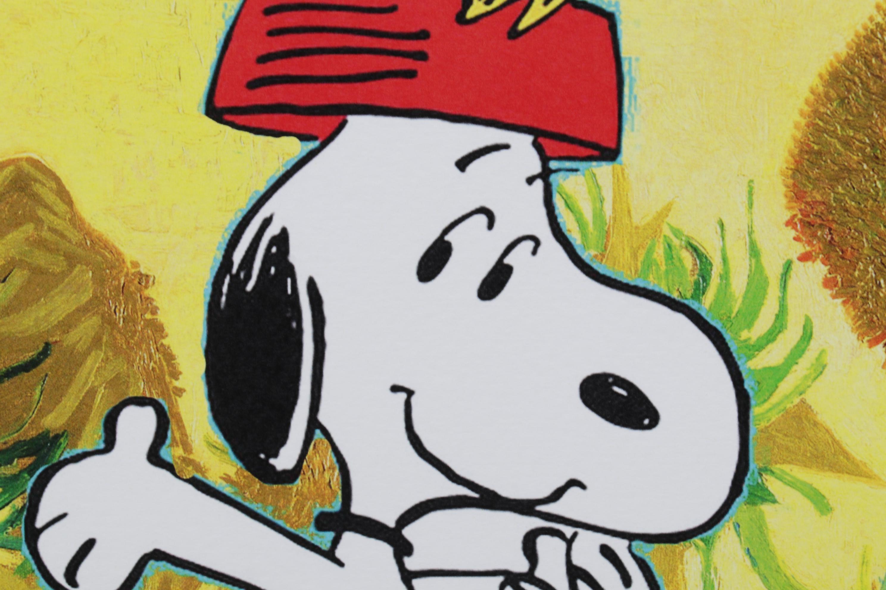 Death NYC Digital Pop Art Print "Peanuts / Van Gogh," 2022