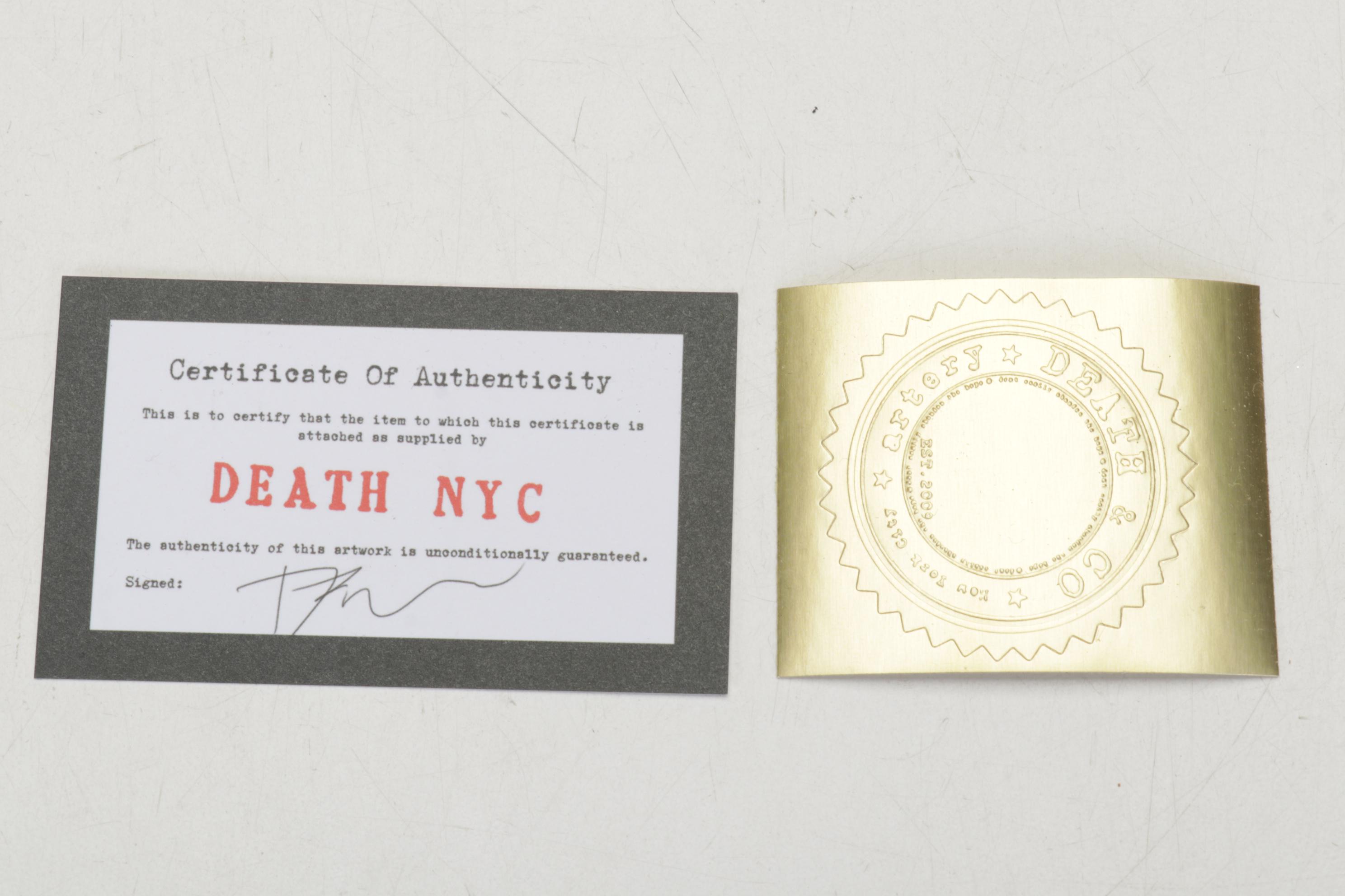 Death NYC Digital Pop Art Print "Peanuts / Van Gogh," 2022