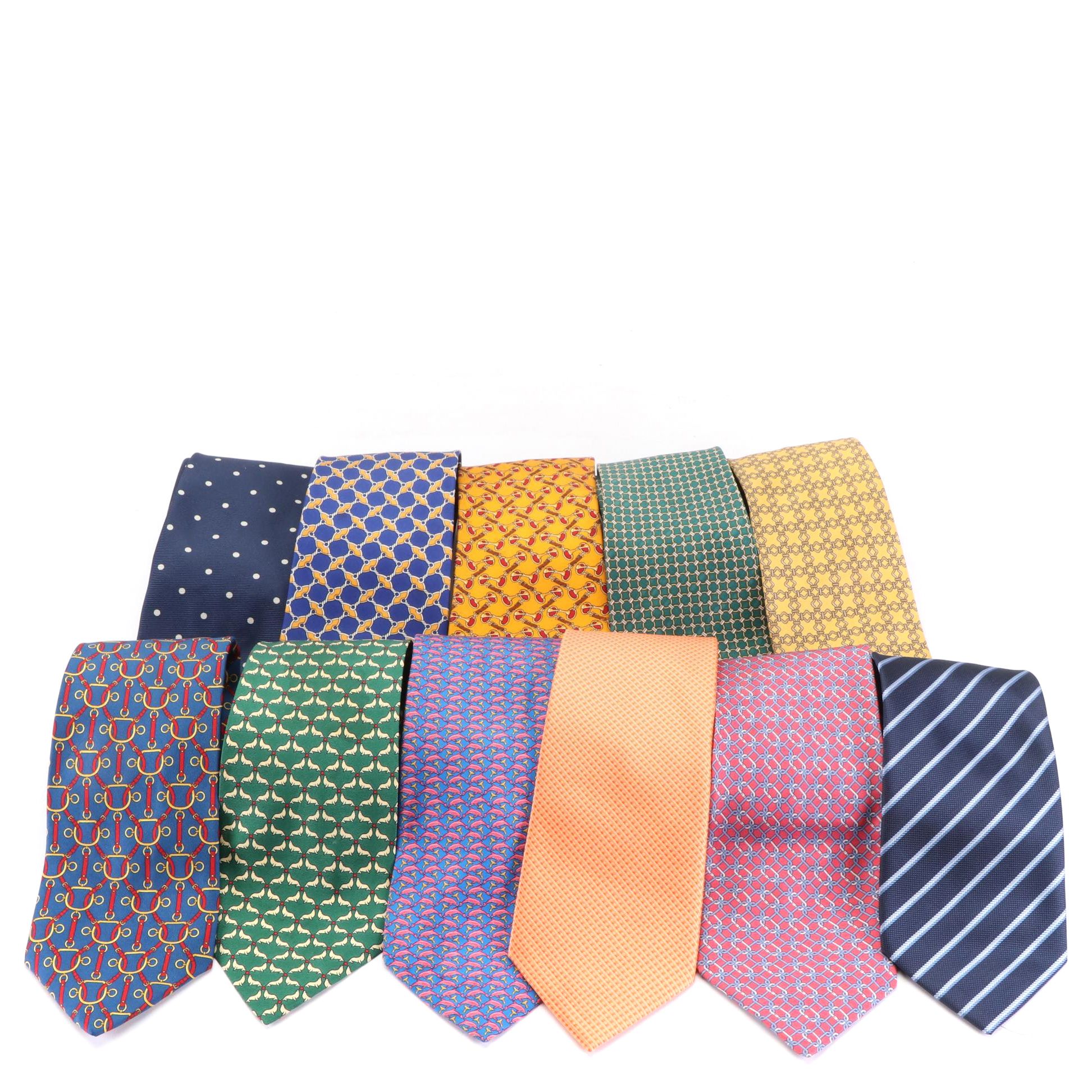 Fumagalli, John Comfort, Peter Blair, and More Patterned Silk Neckties