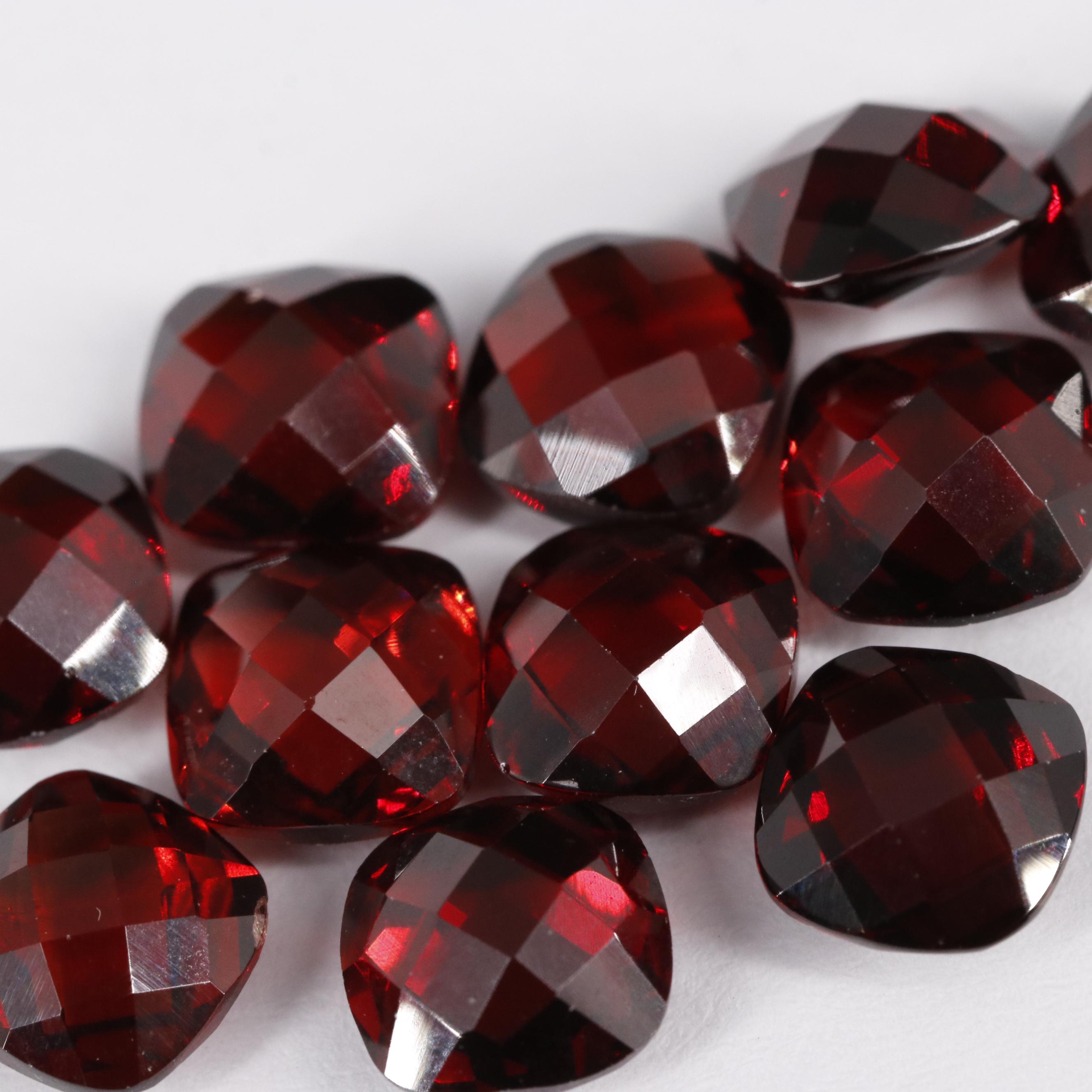 Loose 13.92 CTW Garnet Lot