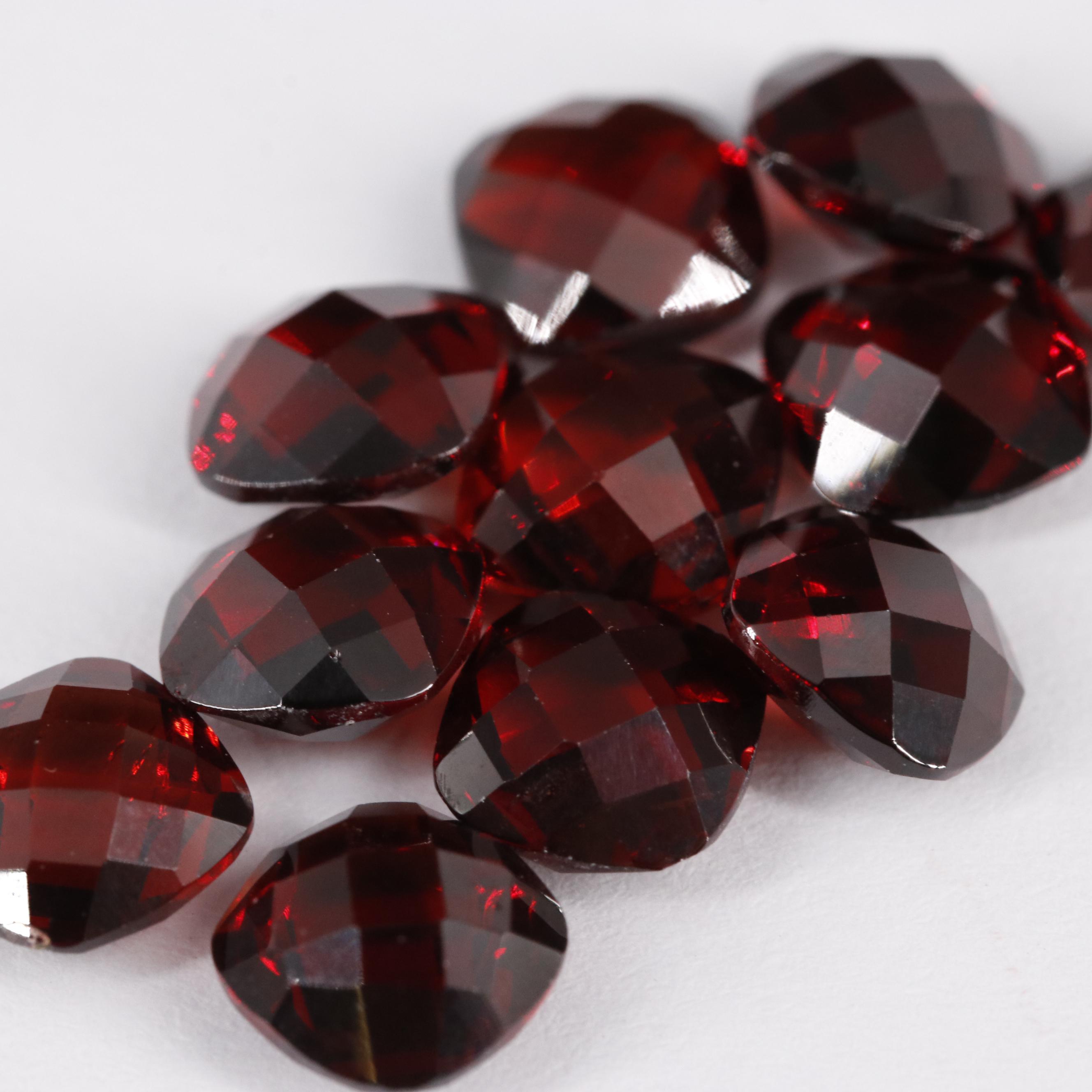 Loose 13.92 CTW Garnet Lot