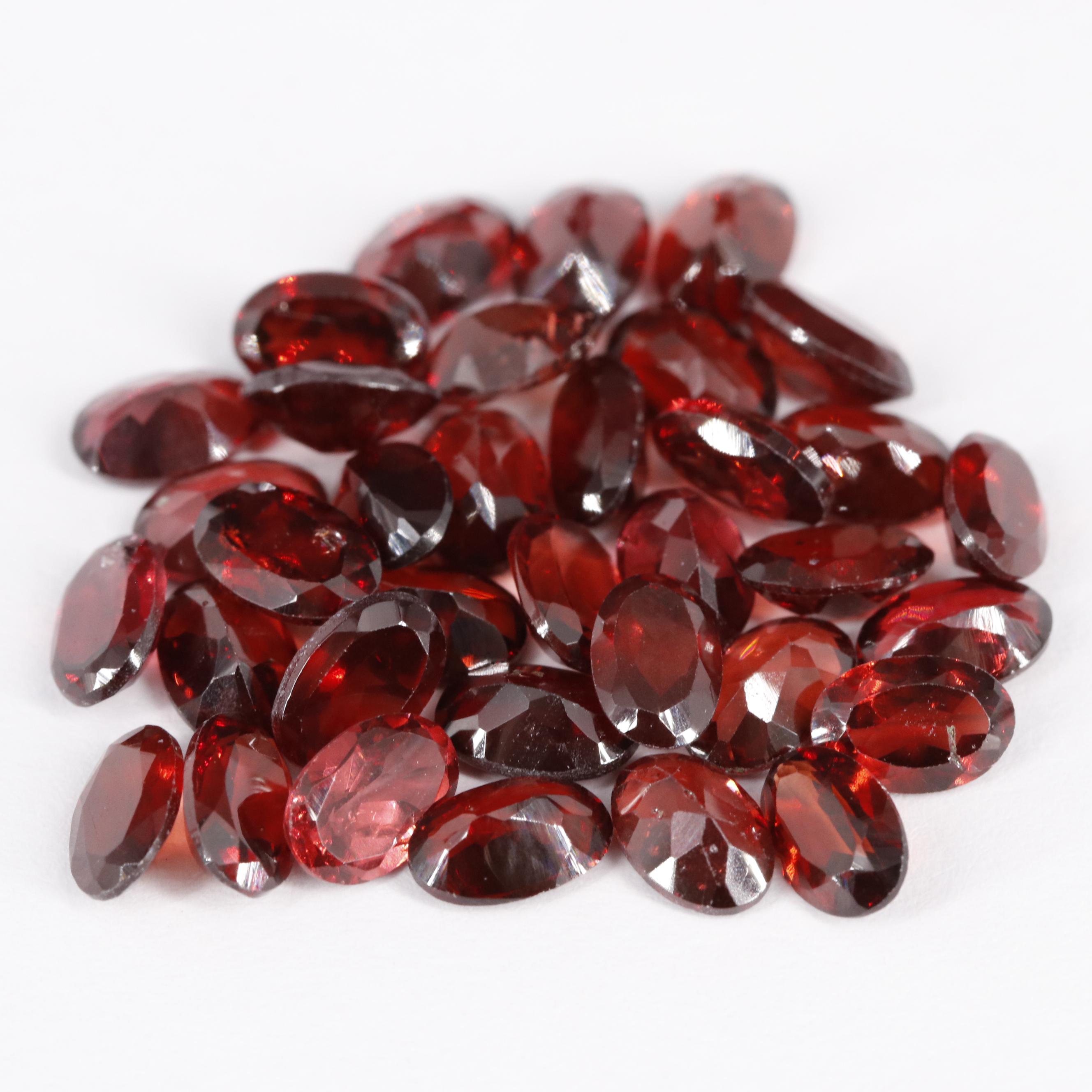 Loose 19.20 CTW Garnet Lot