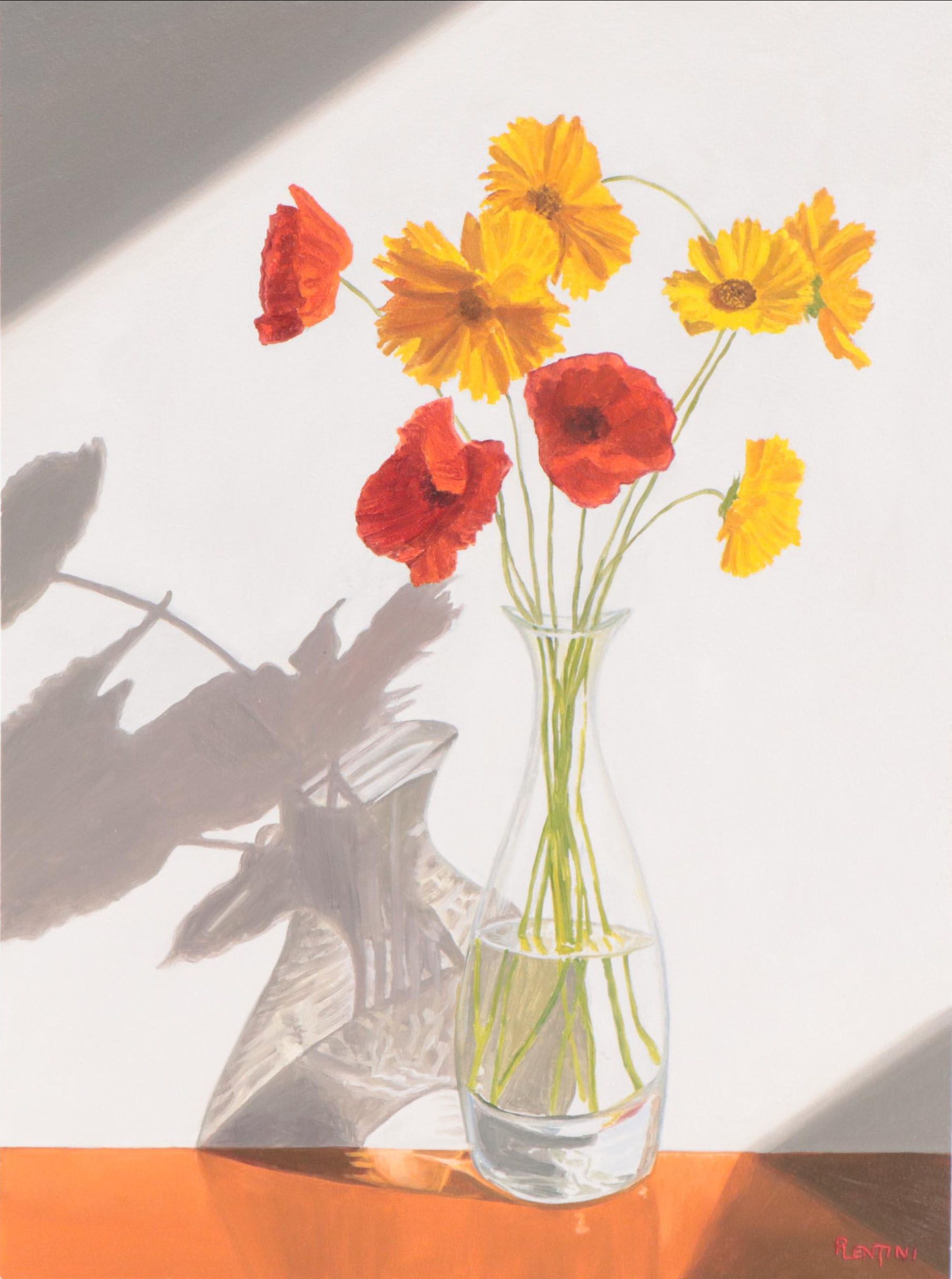 Peter Lentini Oil Painting "Lightly," 21st Century