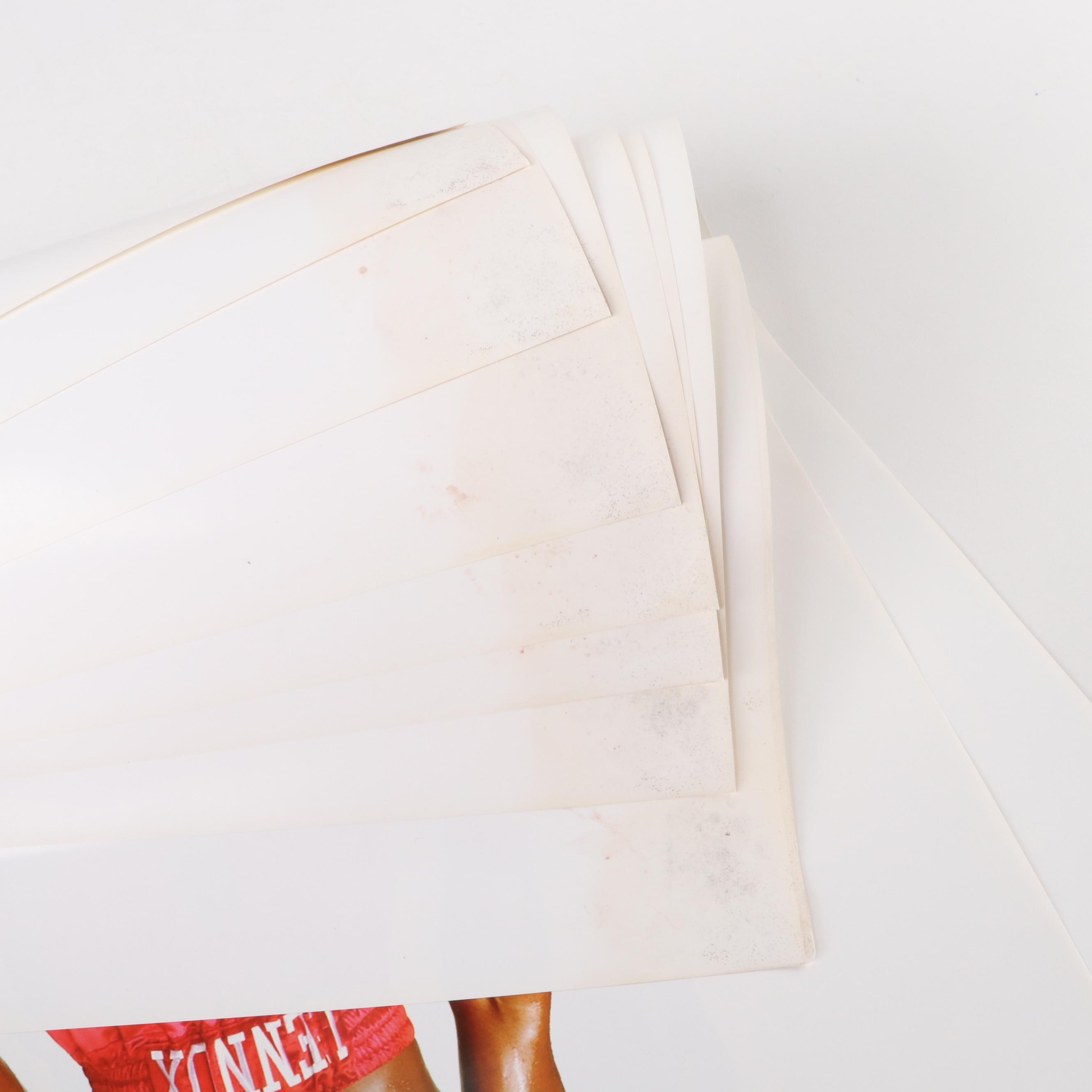 Lennox Lewis vs. Mike Tyson "Rumble On The River" Boxing Souvenir Posters, 2002