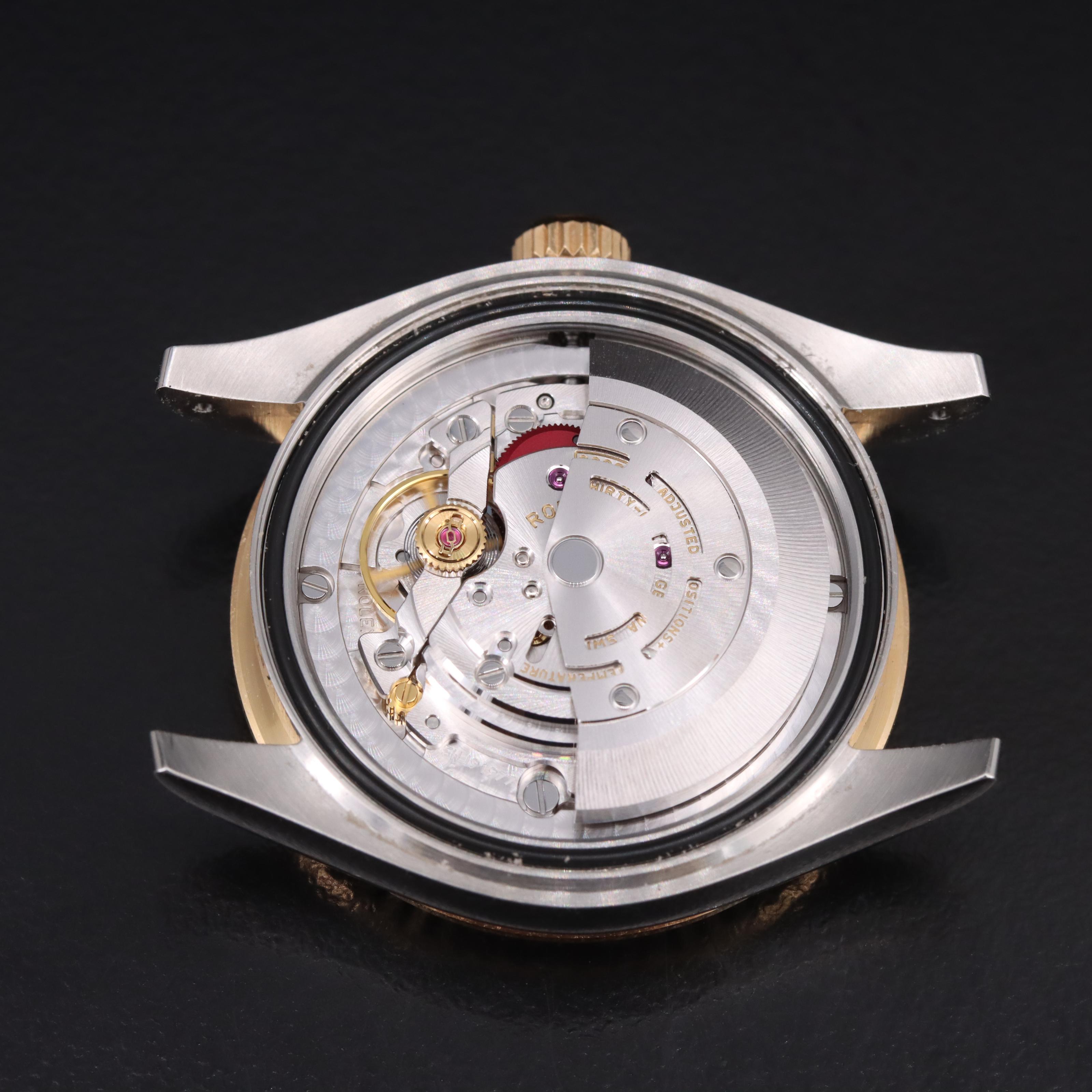 Rolex Oyster Perpetual Factory Diamond Set Dial Datejust 31 Watch