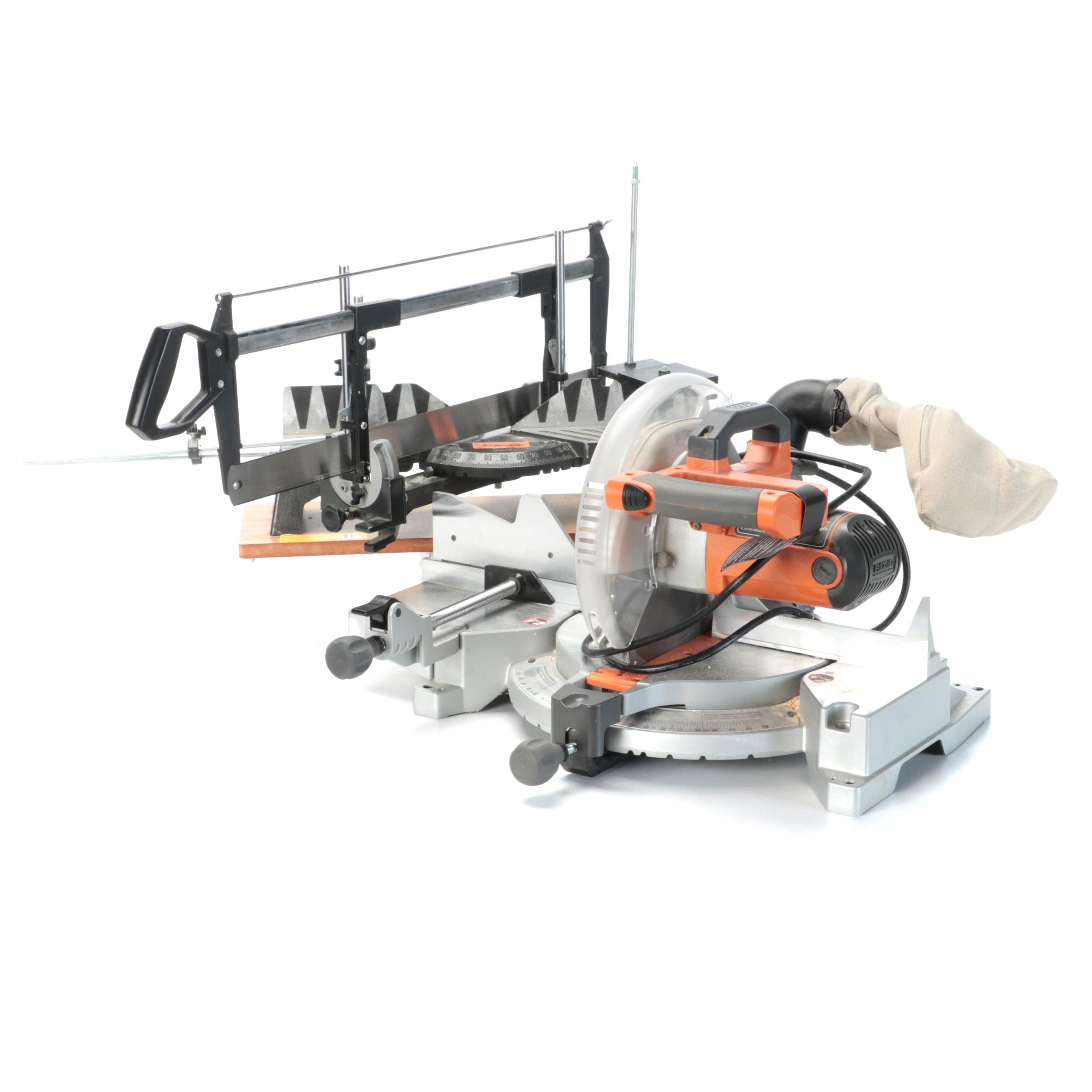 RIDGID 10" Compound Miter Saw with Jorgensen Miter Saw