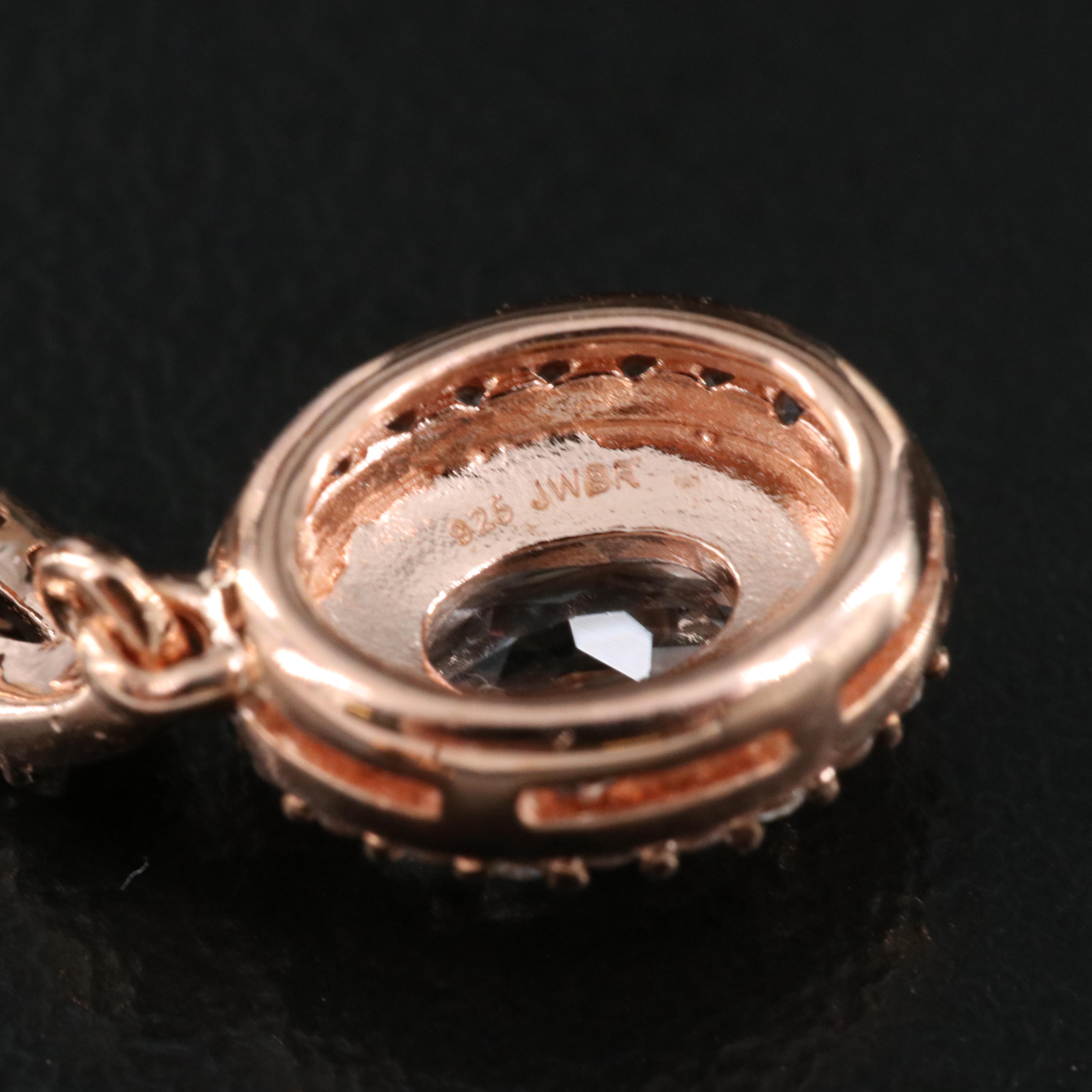 Sterling Sapphire Earrings