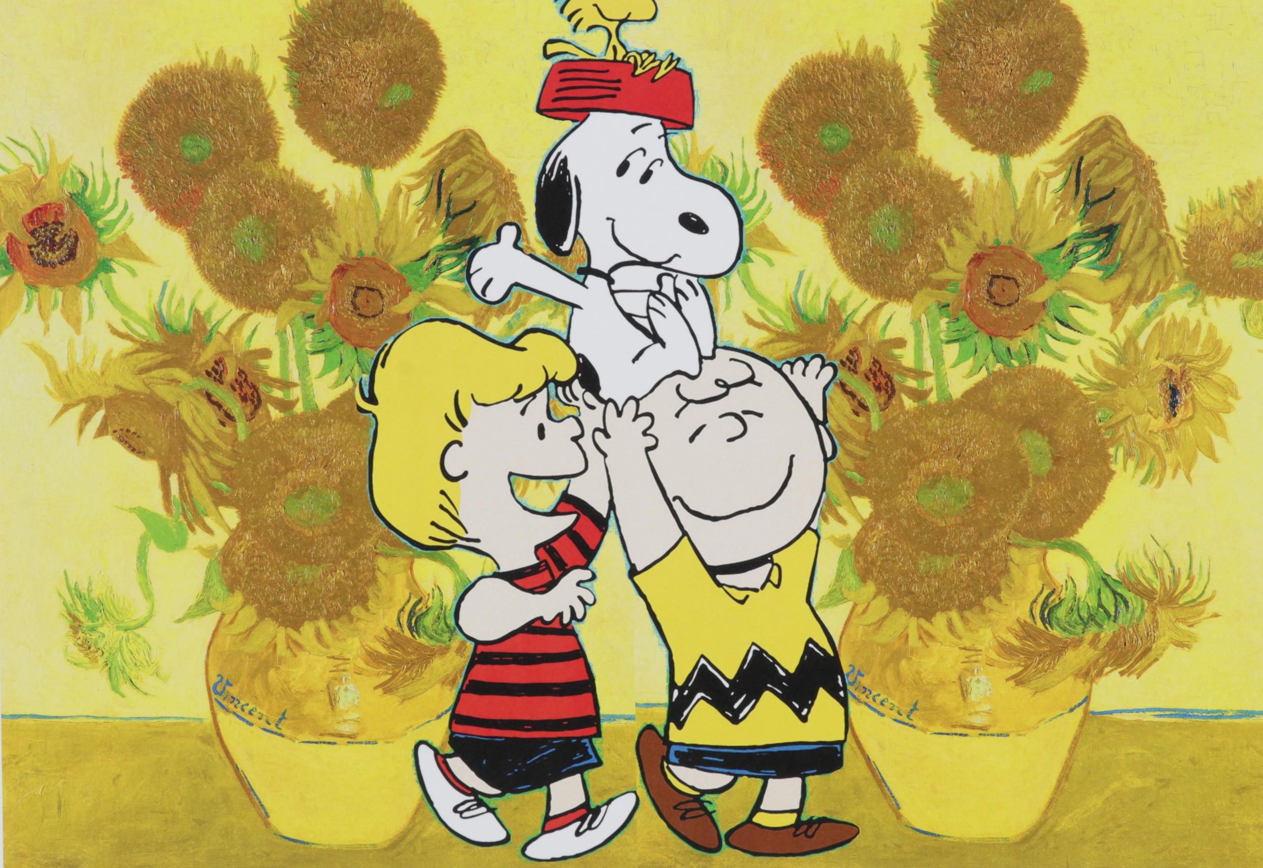 Death NYC Digital Pop Art Print "Peanuts / Van Gogh," 2022