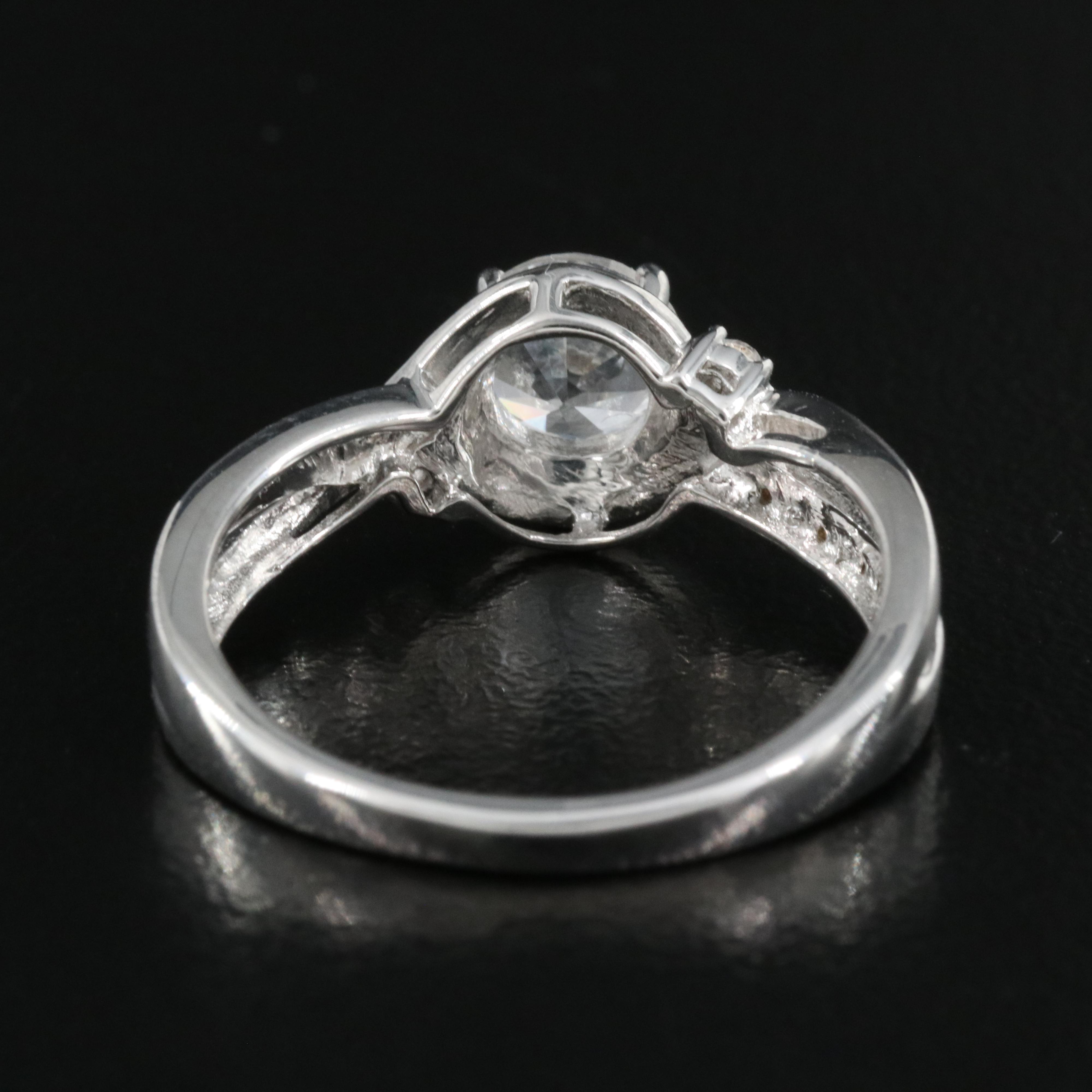 Sterling Sapphire Ring