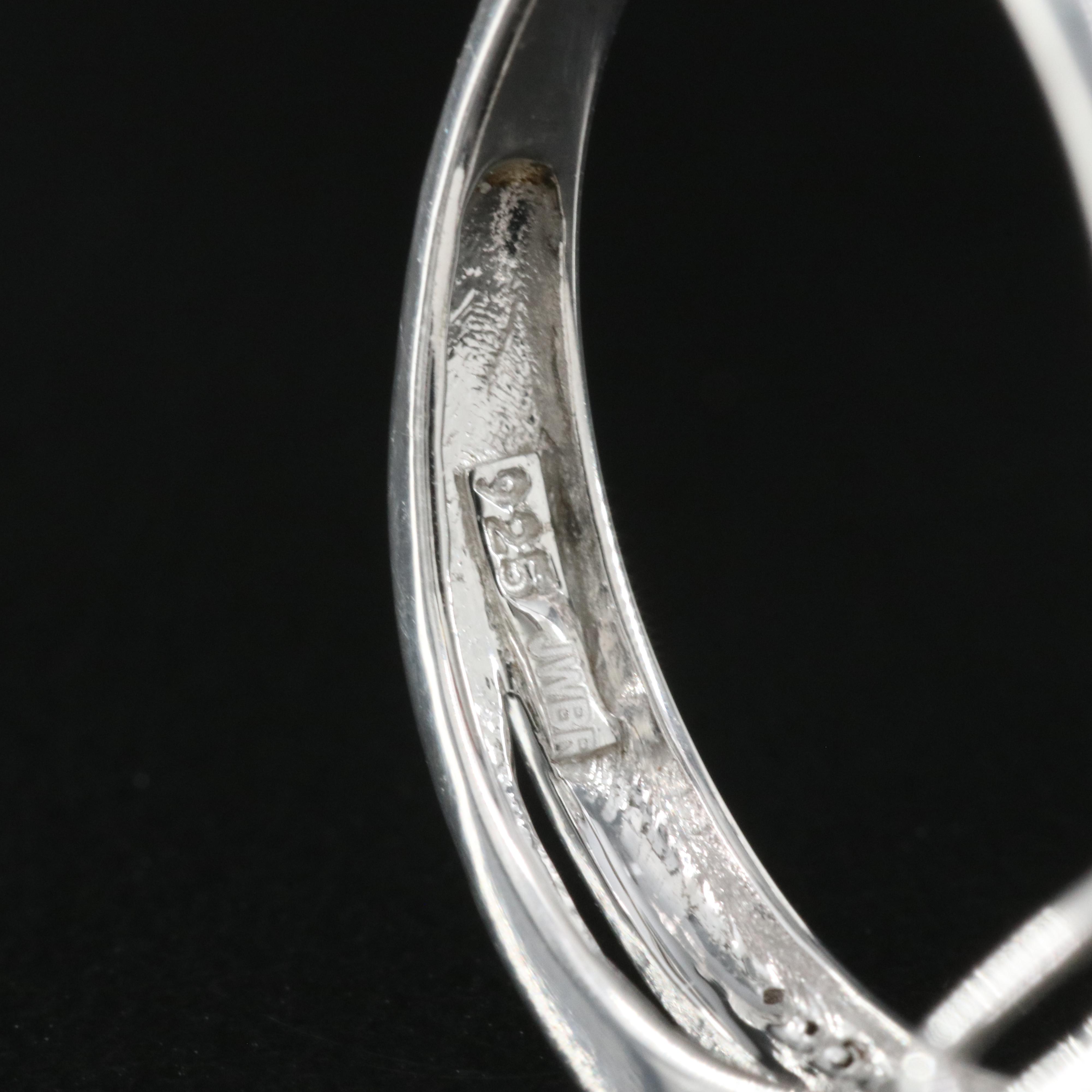 Sterling Sapphire Ring