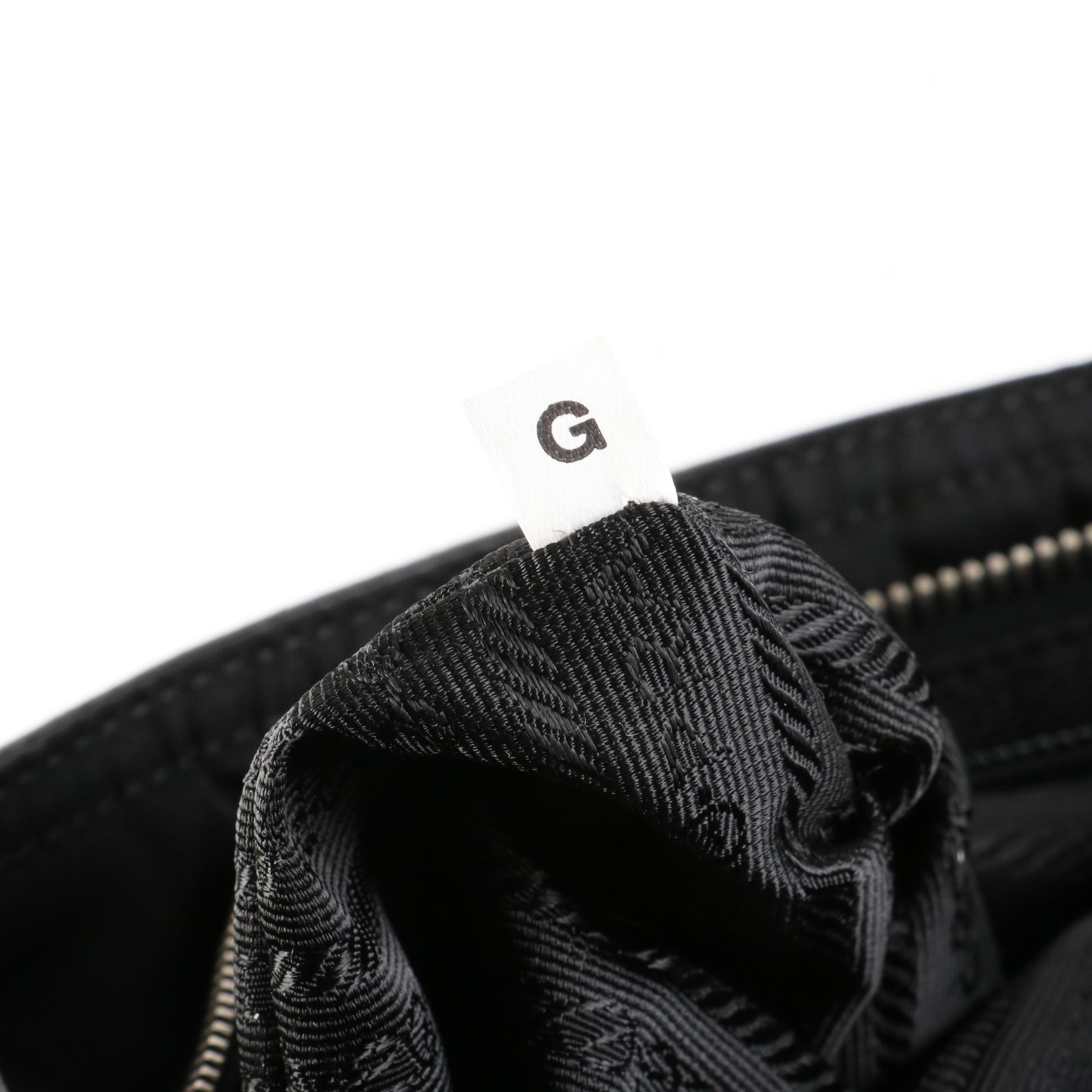 Prada Leather and Nylon Chain Strap Shoulder Bag