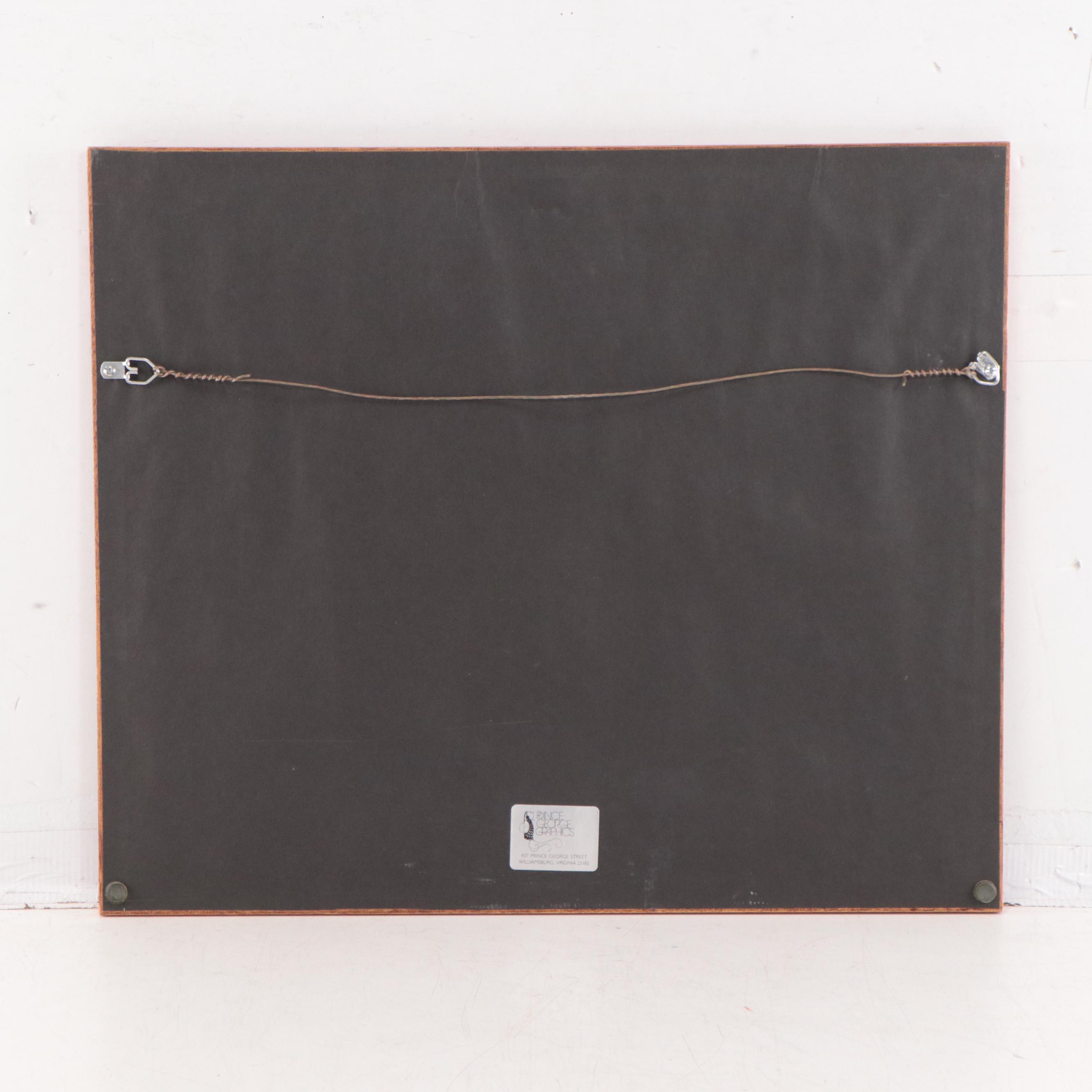 Currier & Ives Hand-Colored Lithographs of Civil War Era Military Scenes