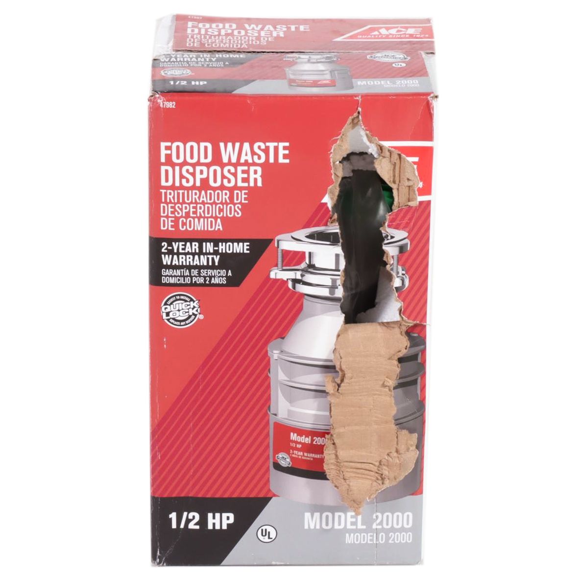 Ace Hardware Model 2000 Food Waste Garbage Disposer