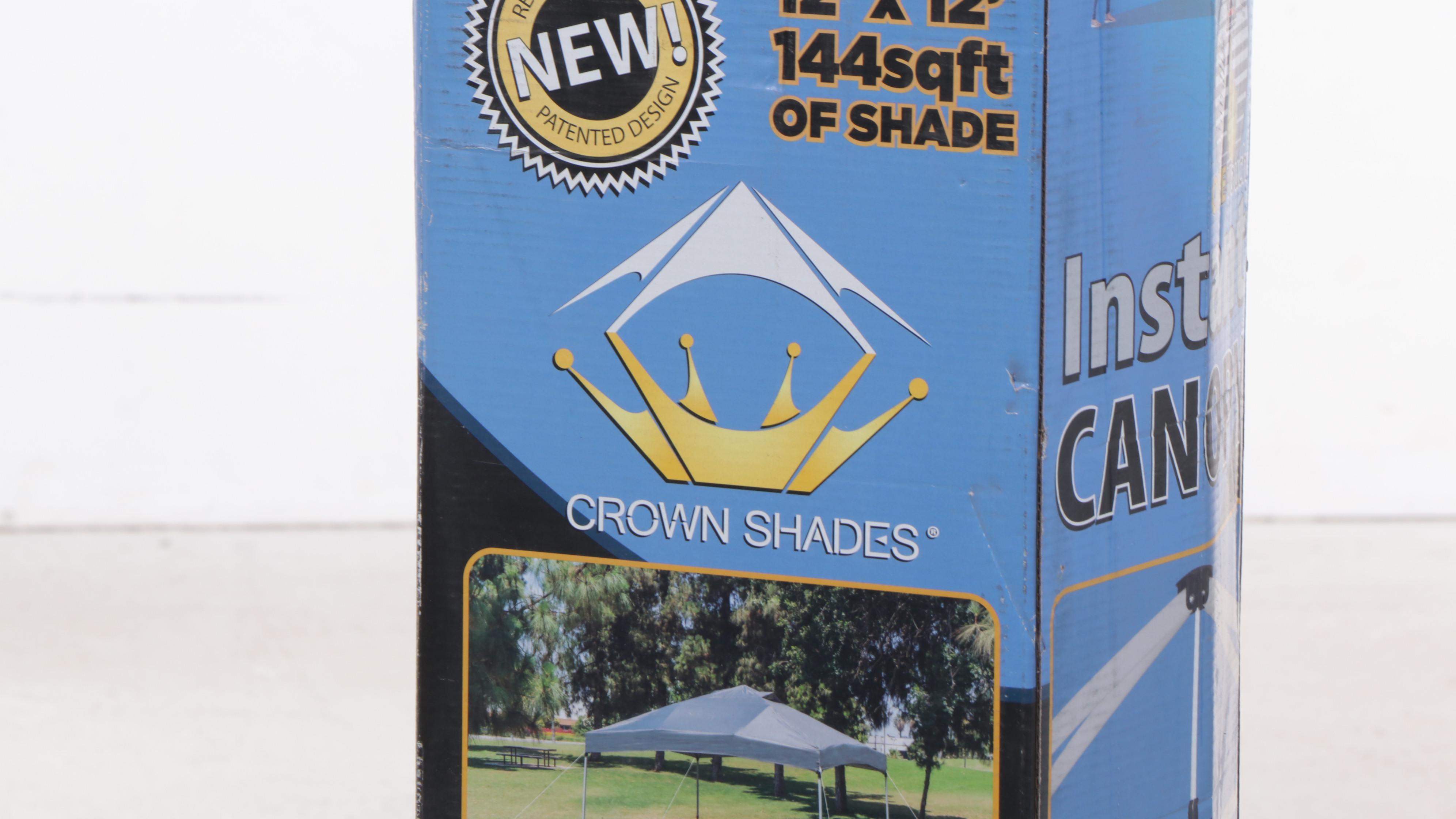 Crown Shades One Touch Polyester Canopy